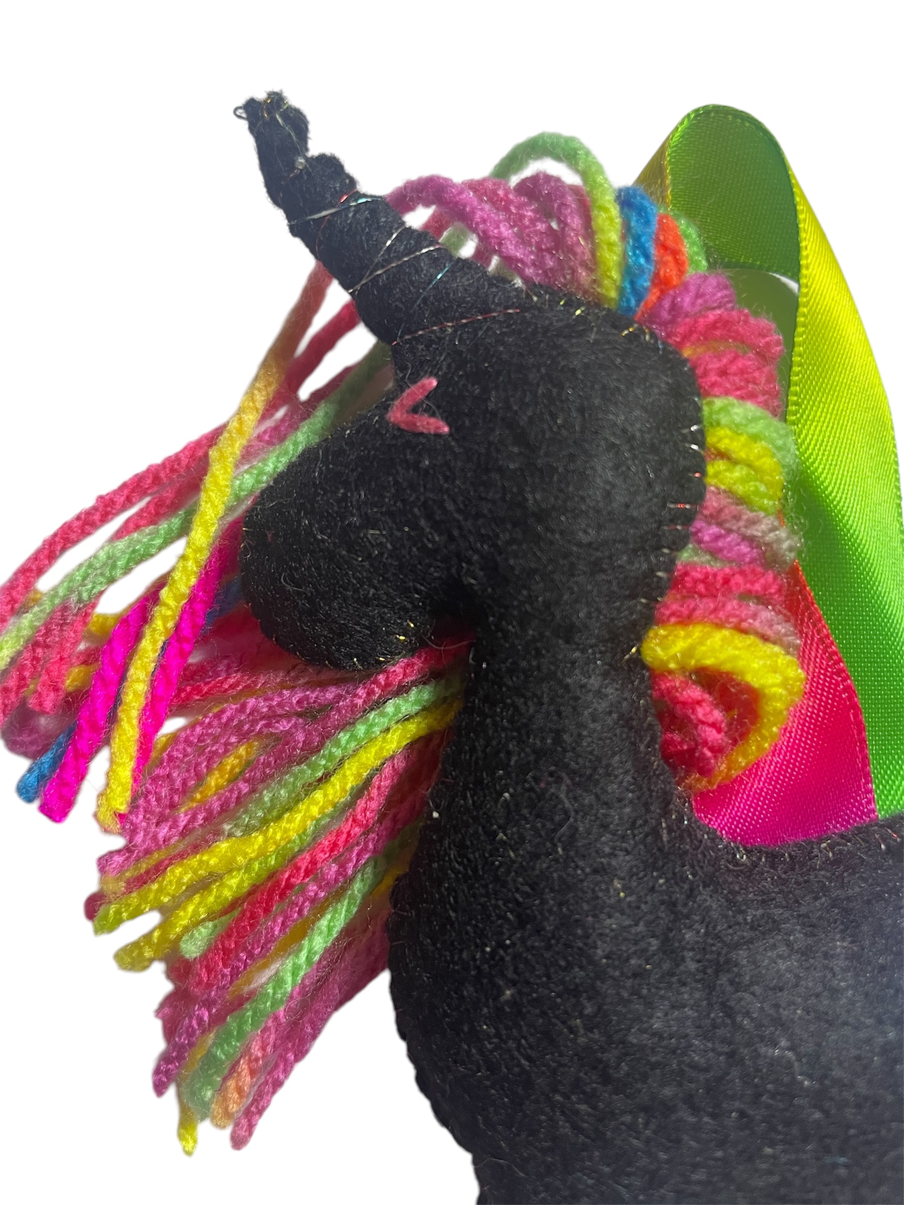 Large Felt Unicorn Hanging Decoration
