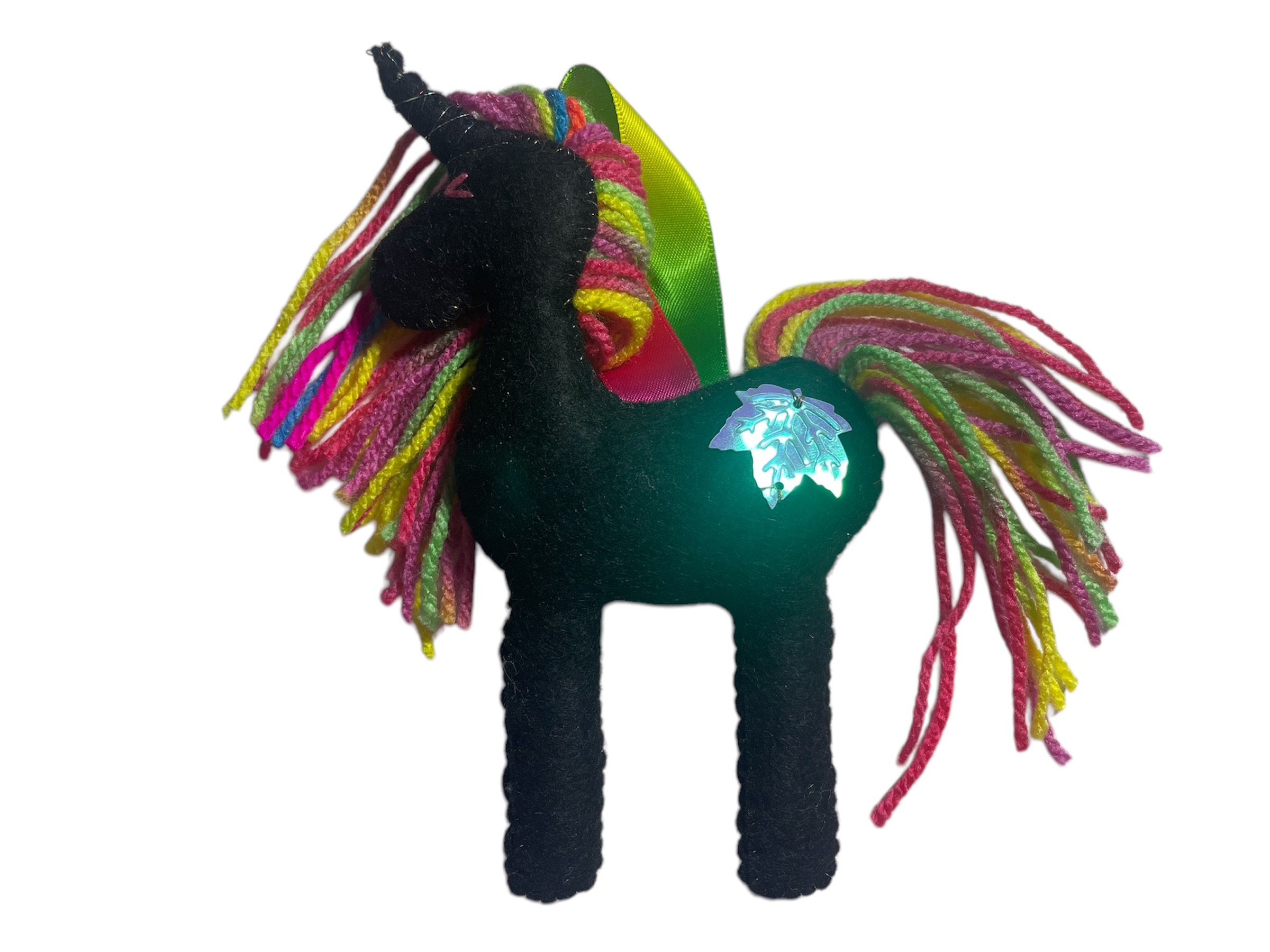 Large Felt Unicorn Hanging Decoration