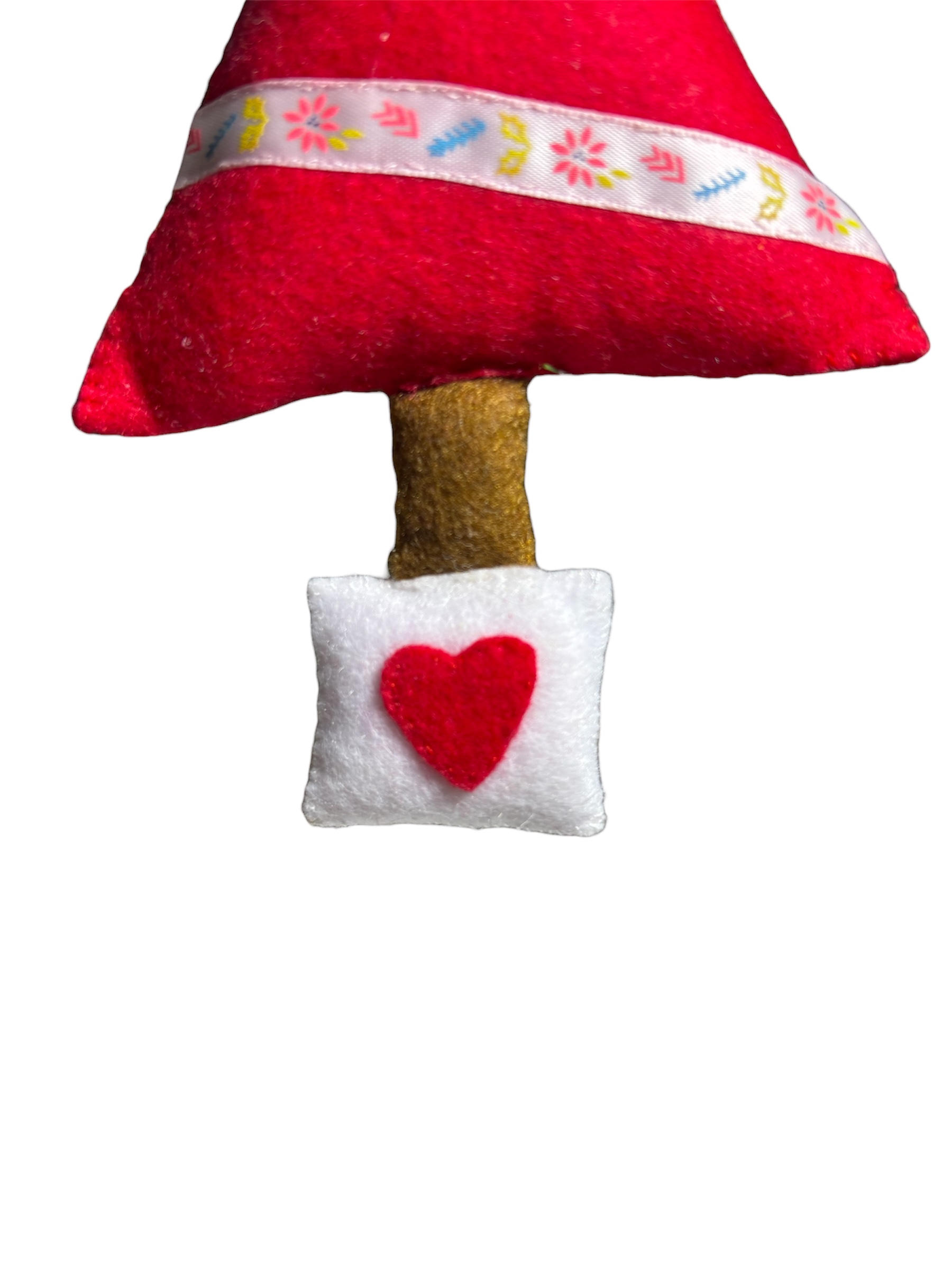 Handmade felt christmas tree hanging decoration