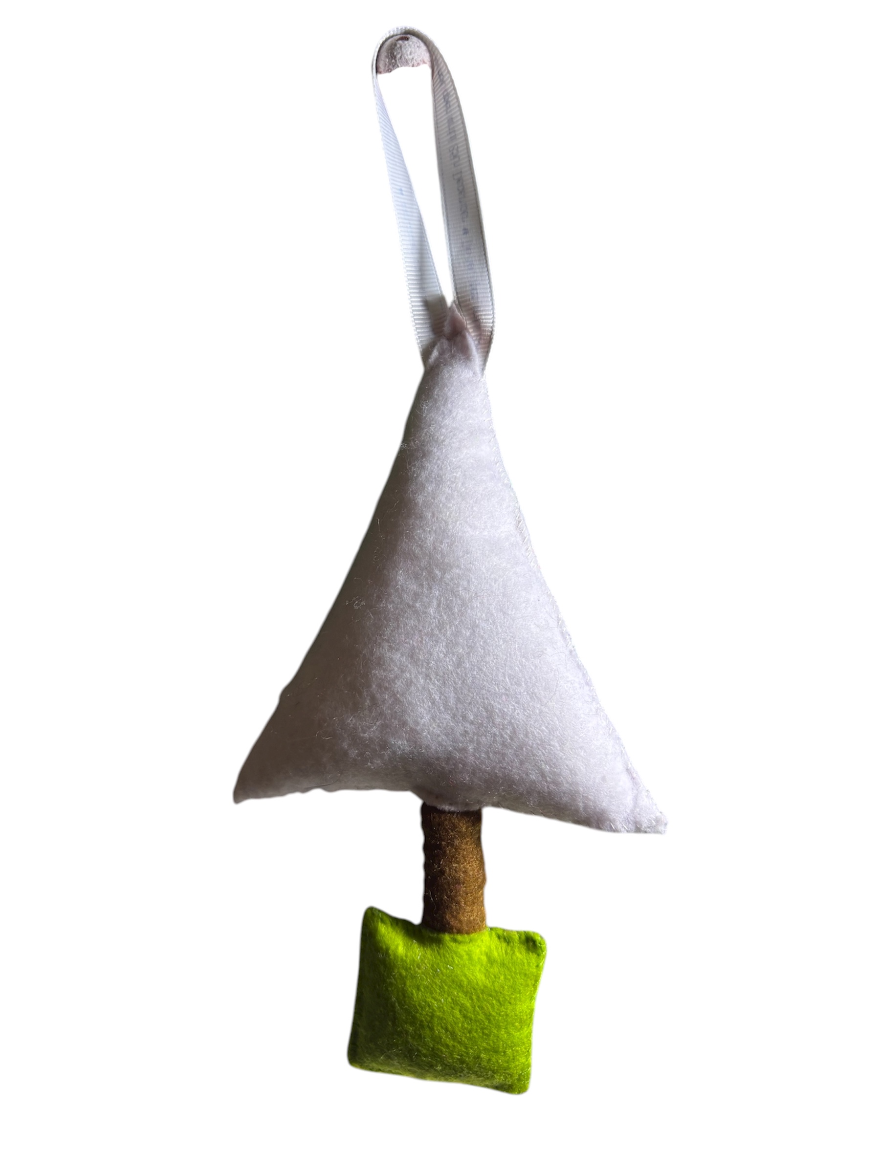Handmade felt christmas tree hanging decoration