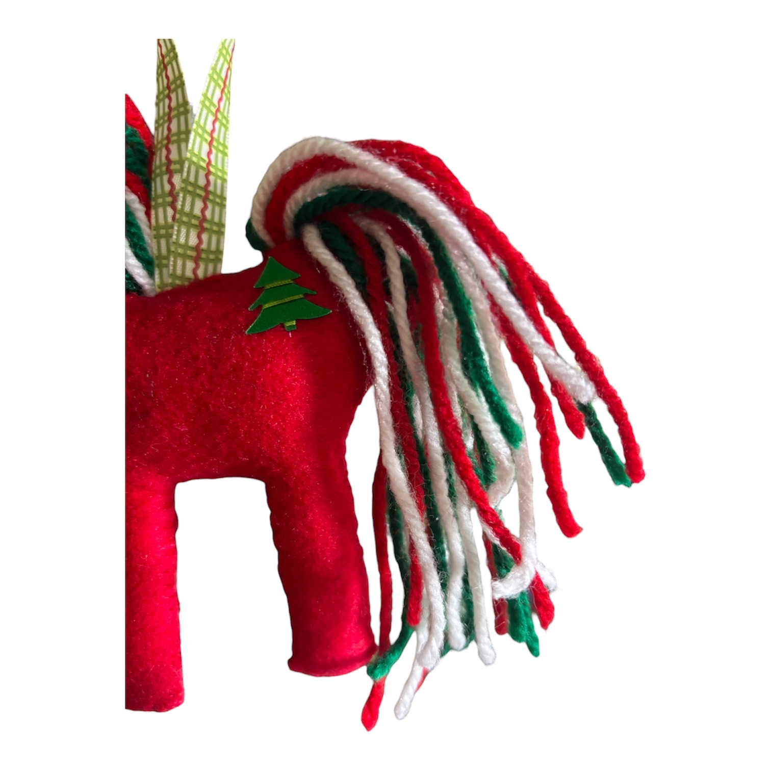 Handmade Large felt Unicorn Christmas decoration