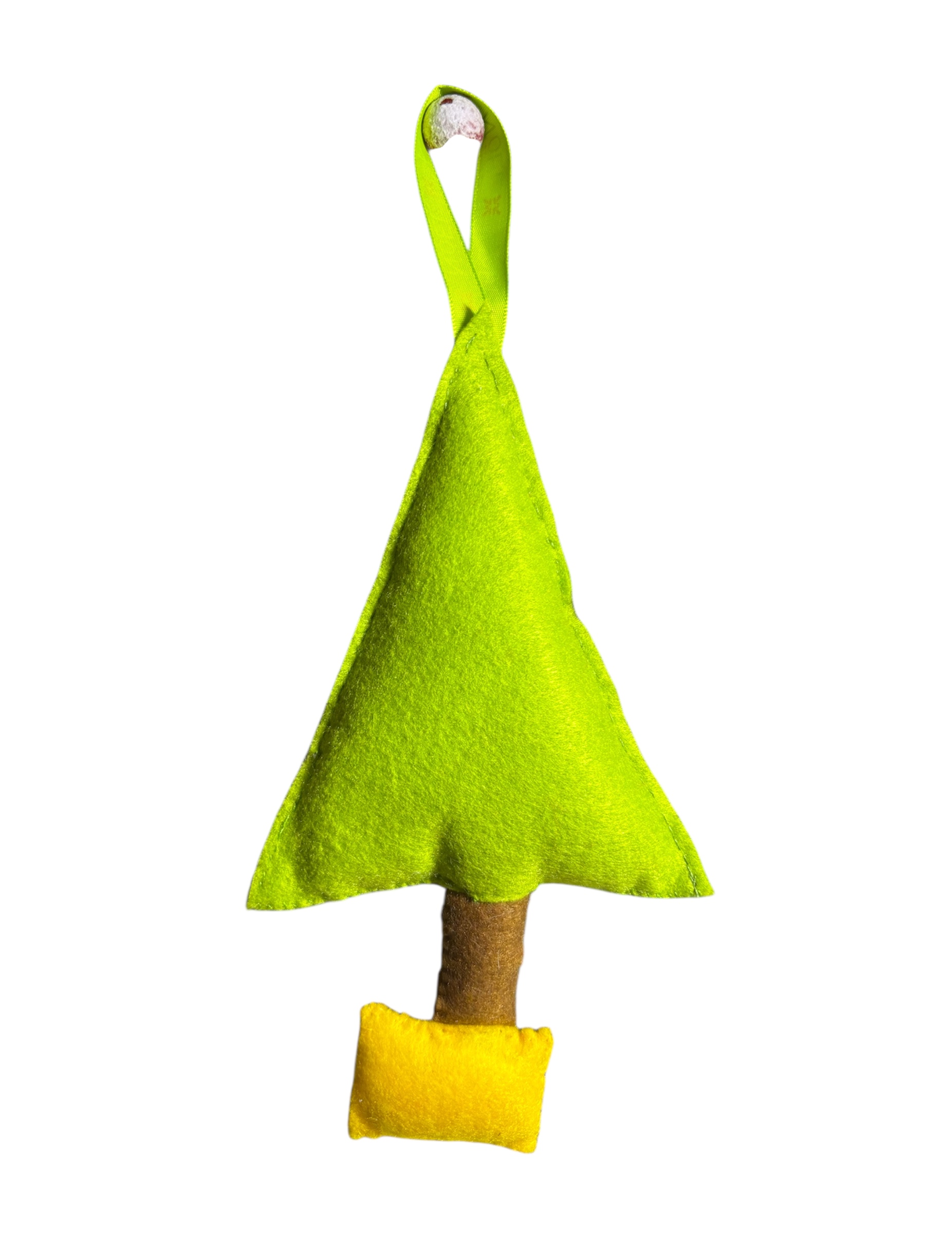 Handmade felt christmas tree hanging decoration