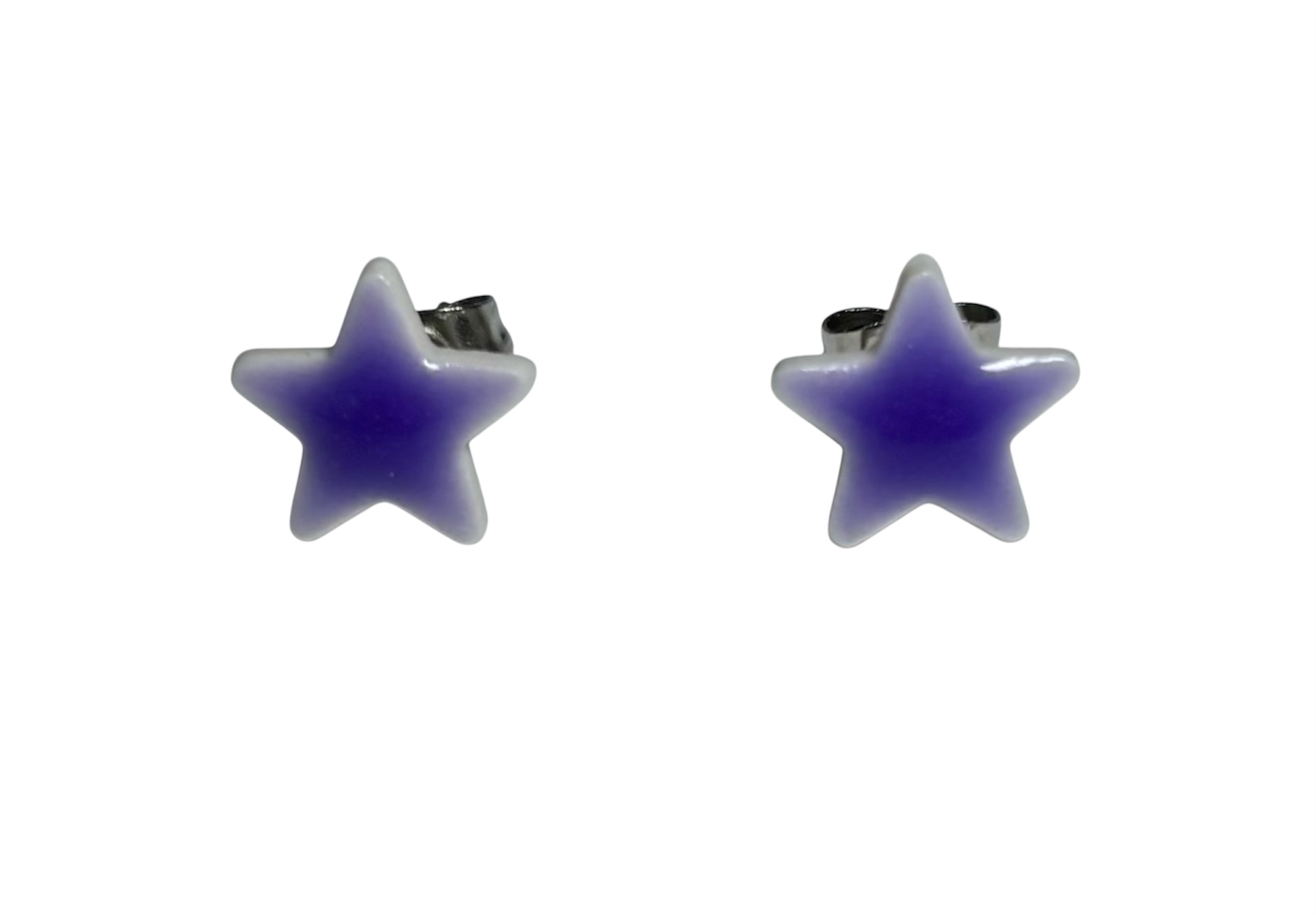 Studio 23 star stud earrings - Lilac