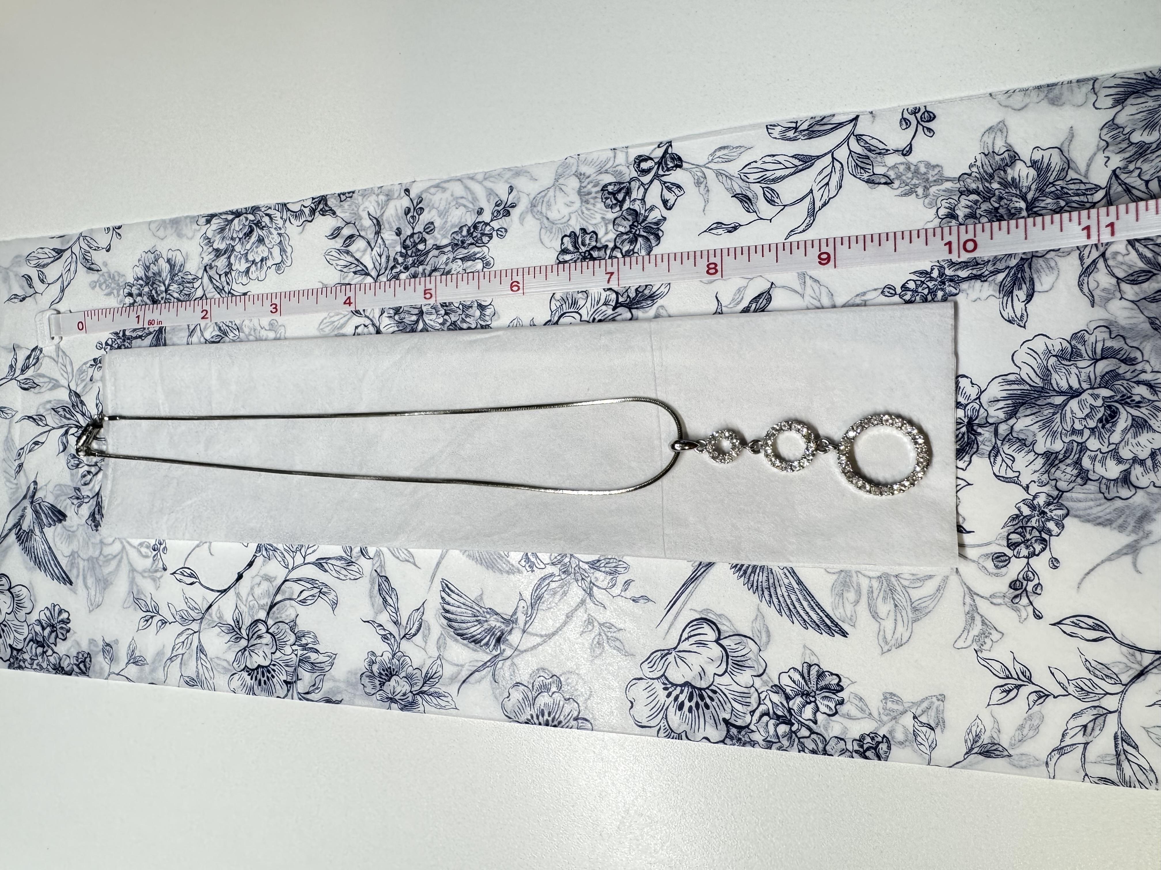 triple hoop necklace