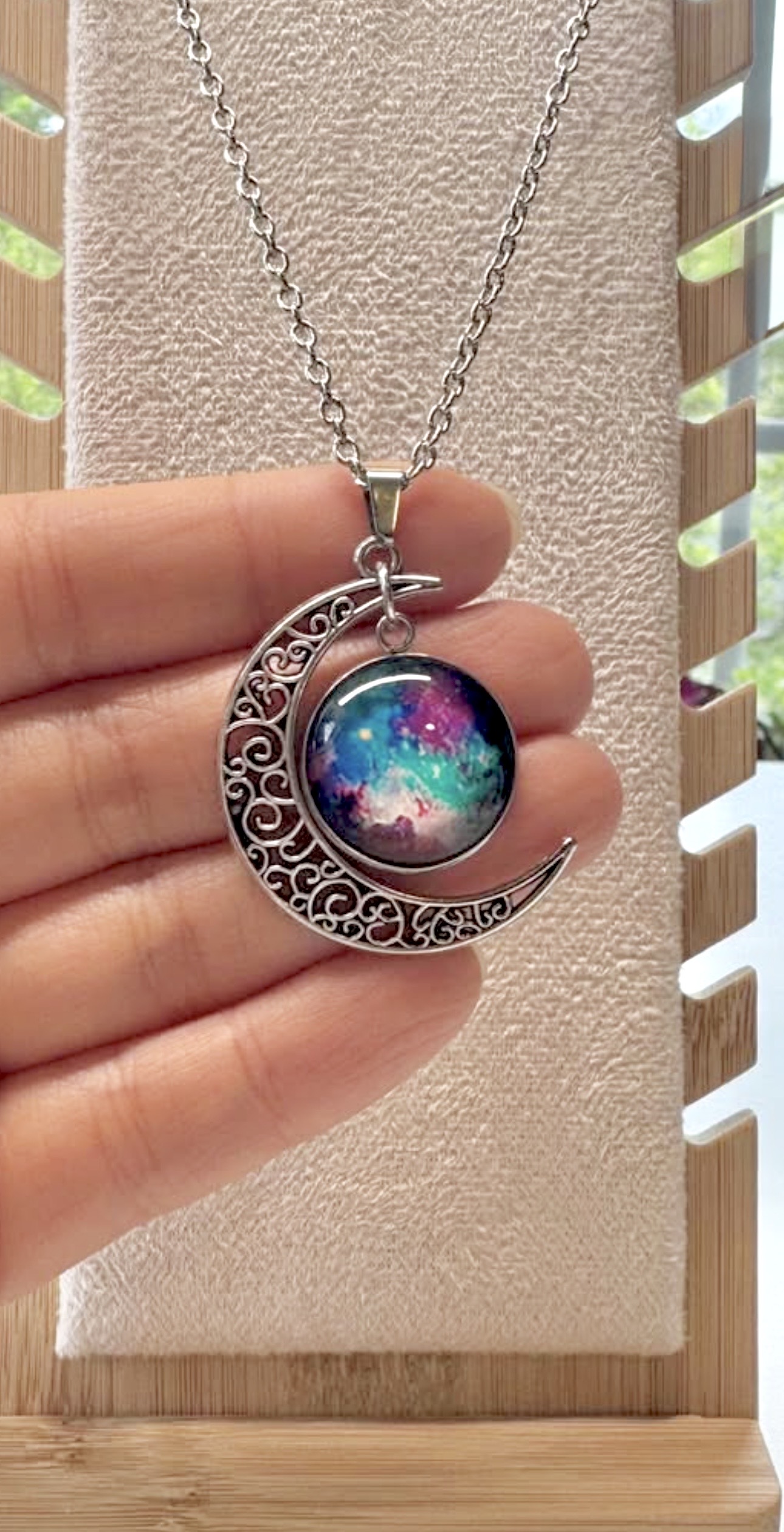 Moon necklace