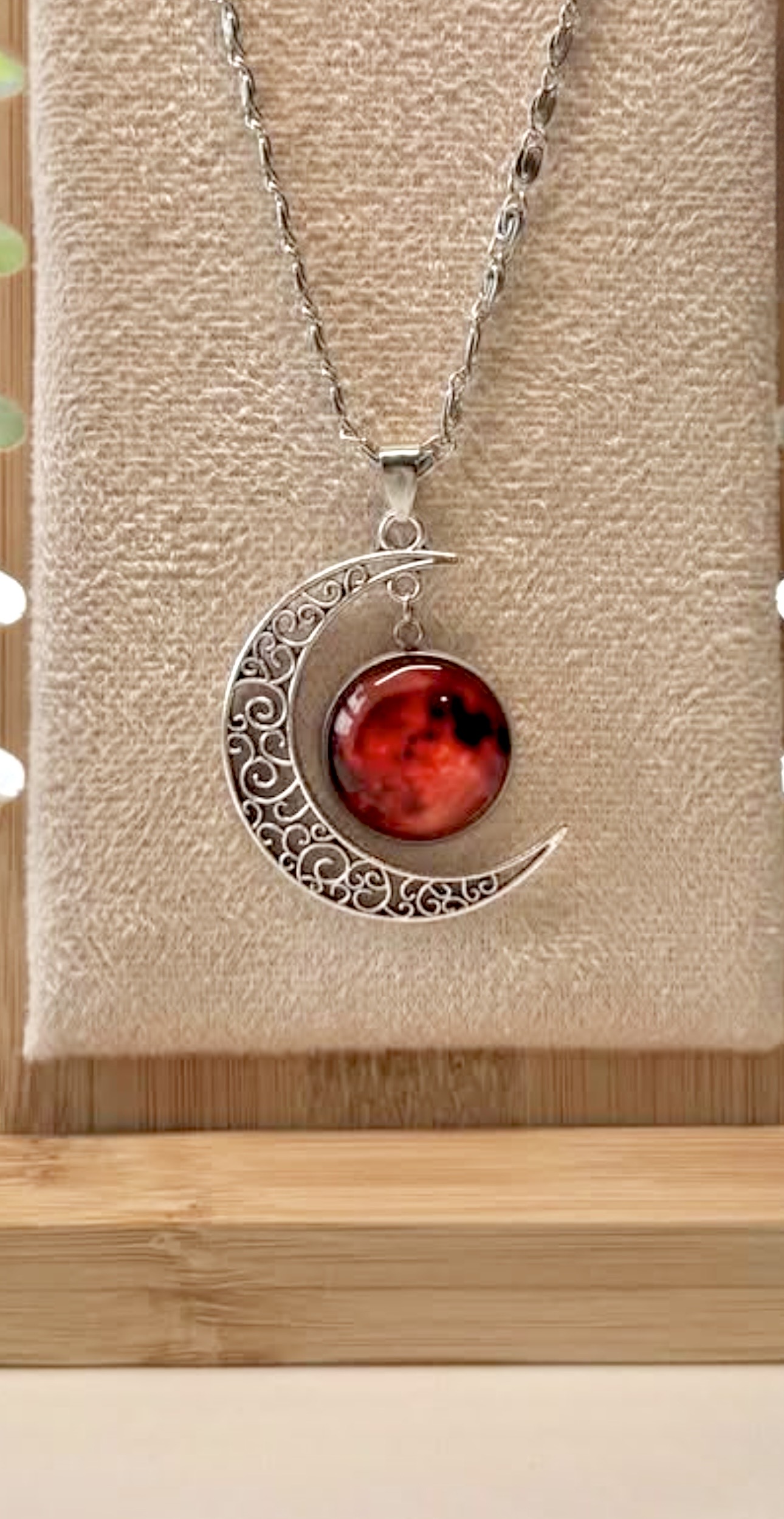 Moon necklace