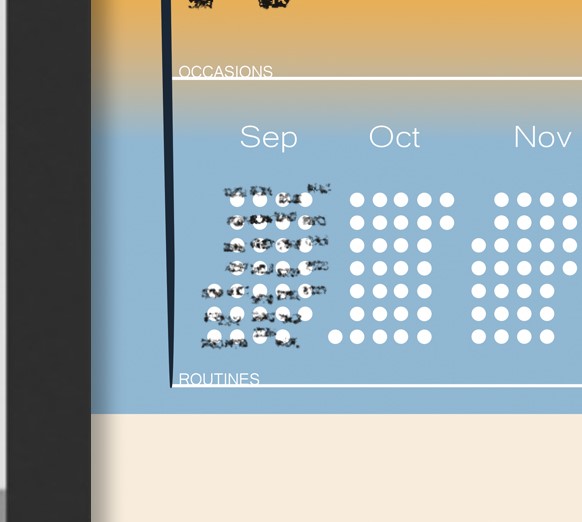 Wide Time Calendar - Digital