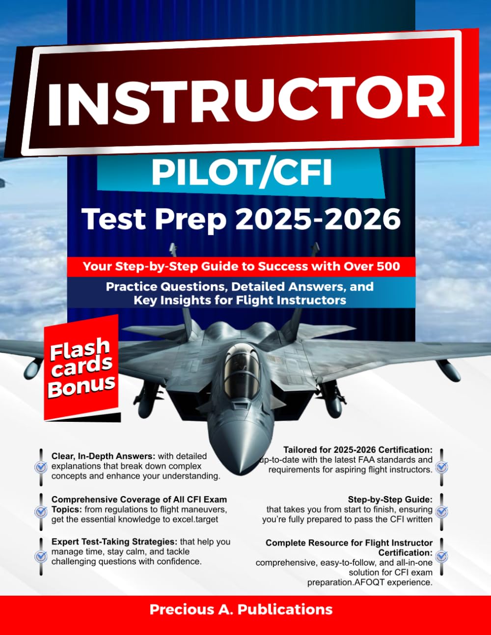 Instructor Pilot/CFI Test Prep 2025-2026