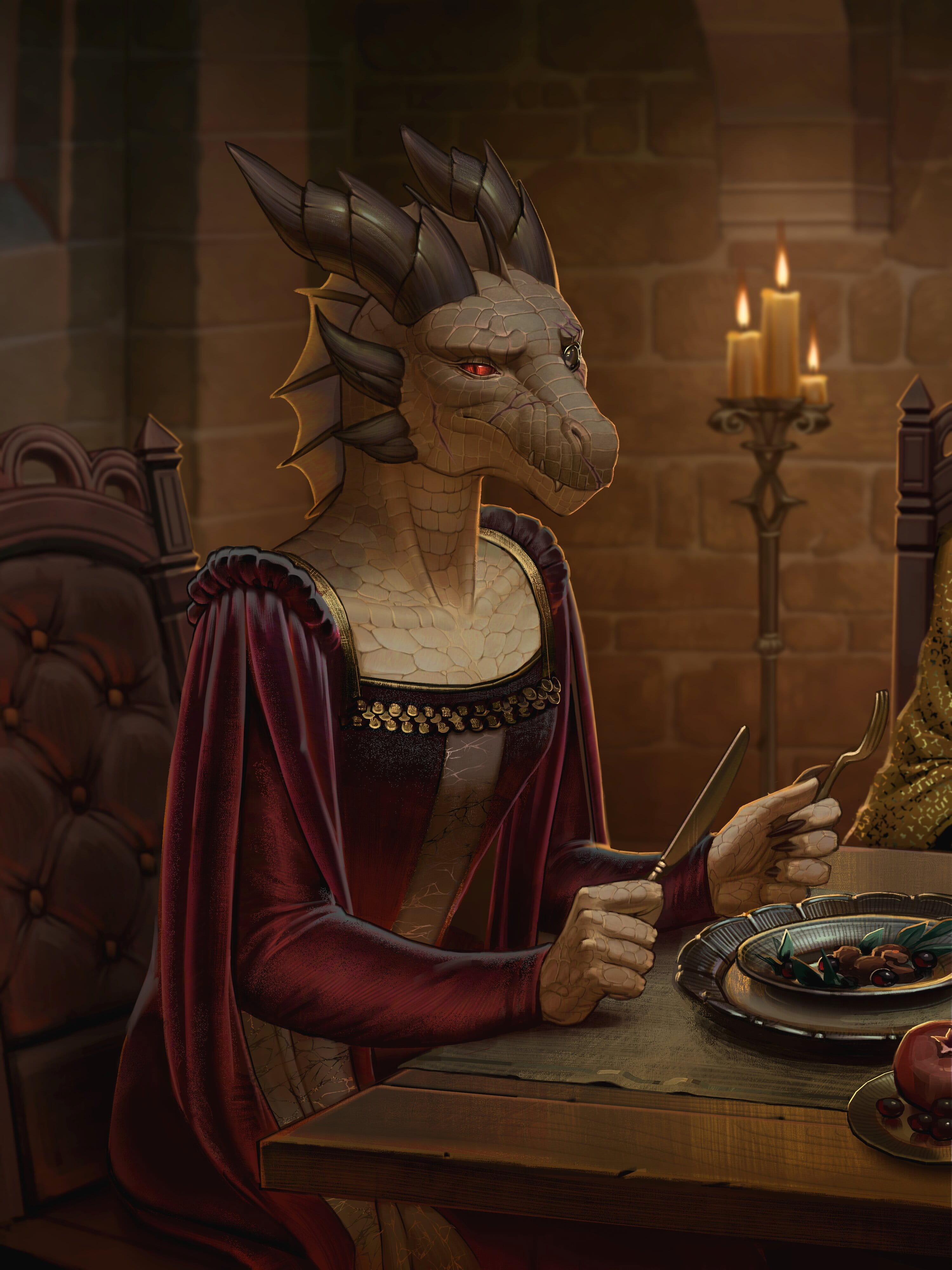 Characters of Uncrom: Scalecommander Tesh