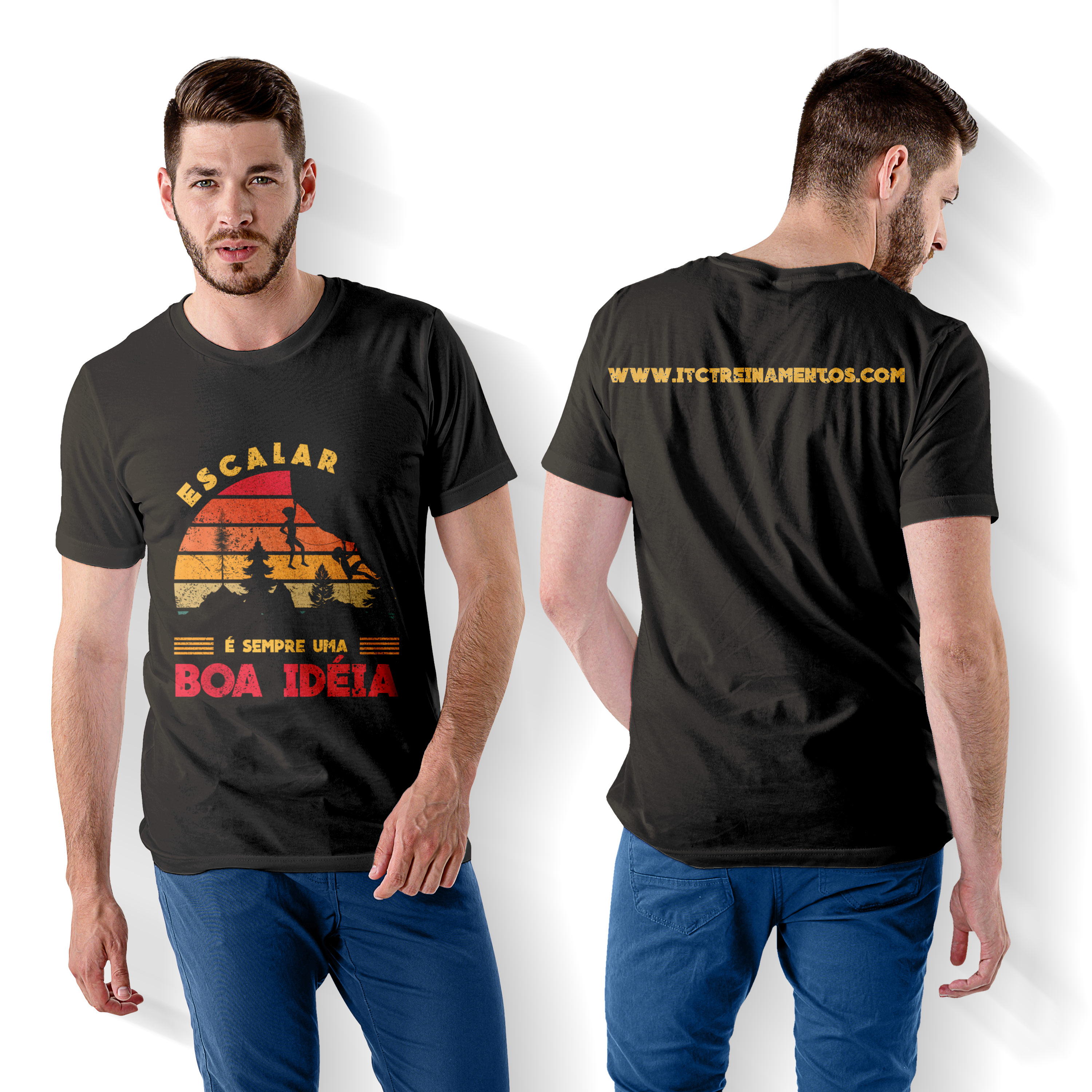 Camiseta Escalar é Sempre uma Boa Idéia