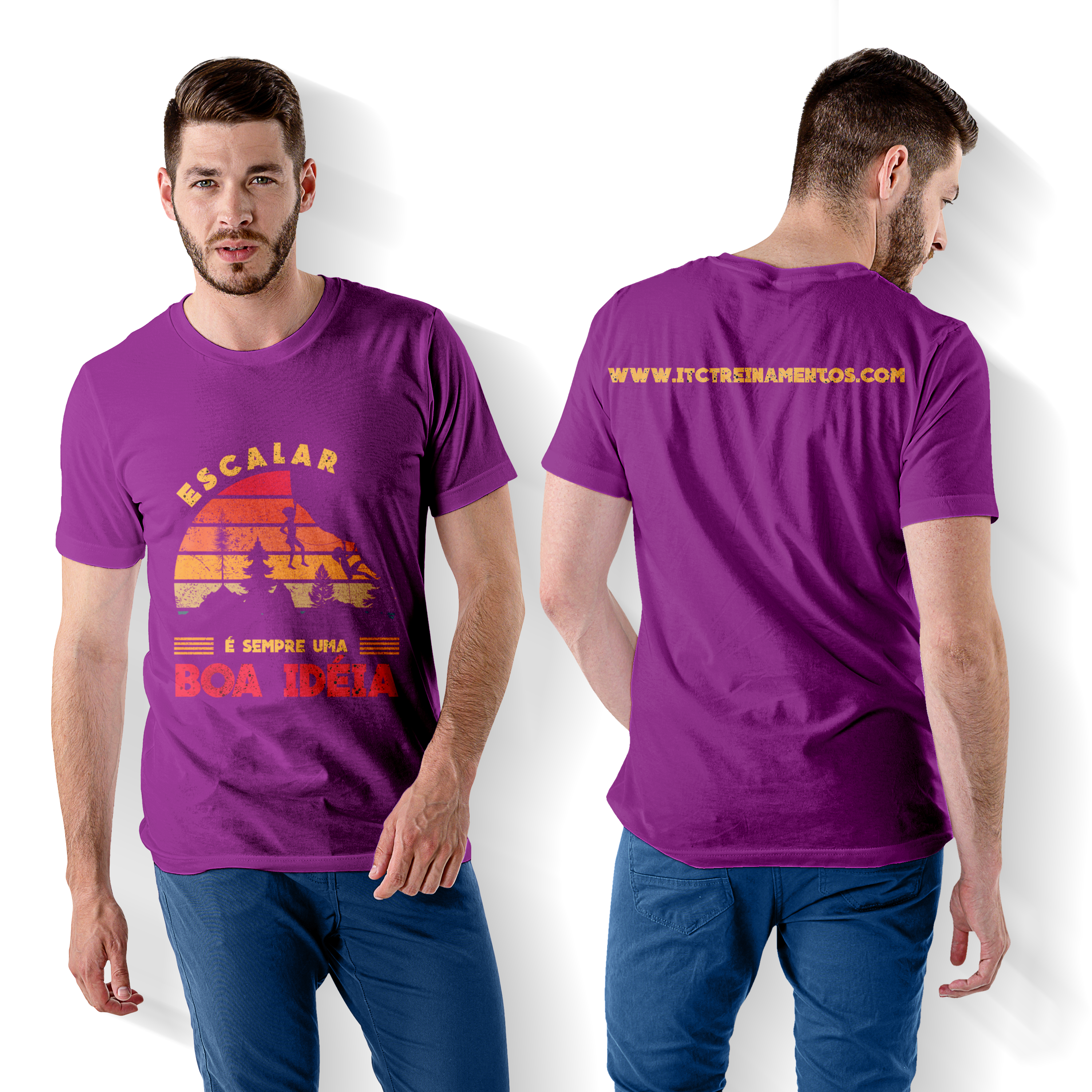 Camiseta Escalar é Sempre uma Boa Idéia