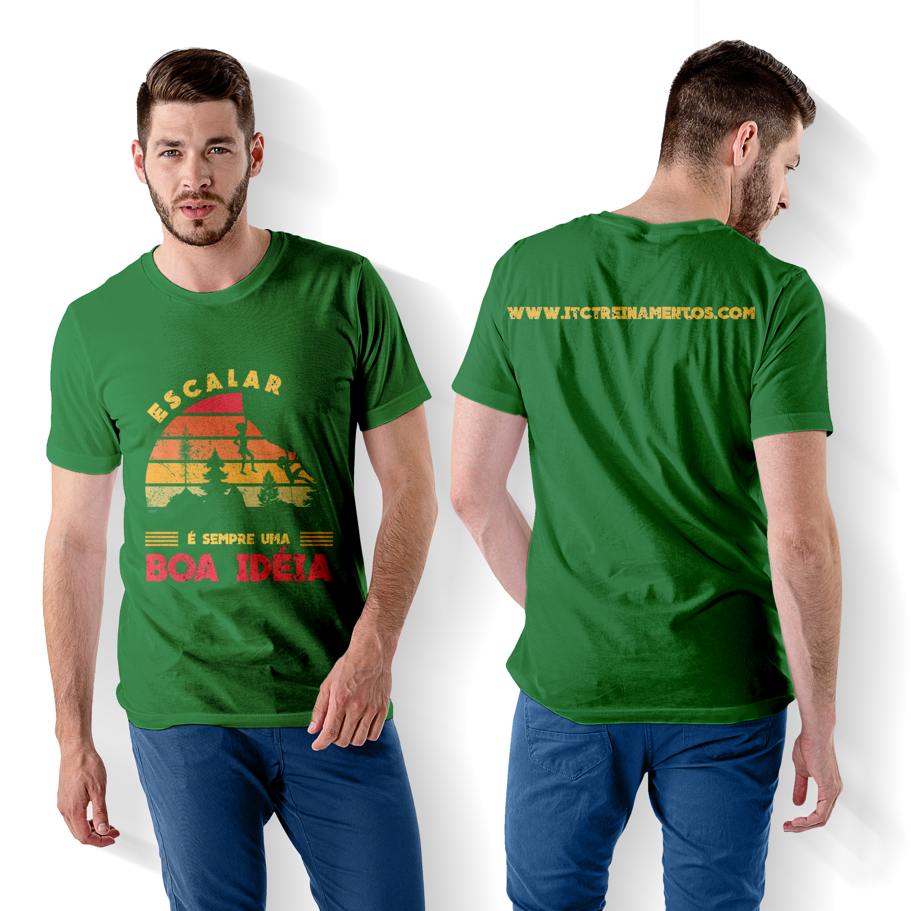 Camiseta Escalar é Sempre uma Boa Idéia