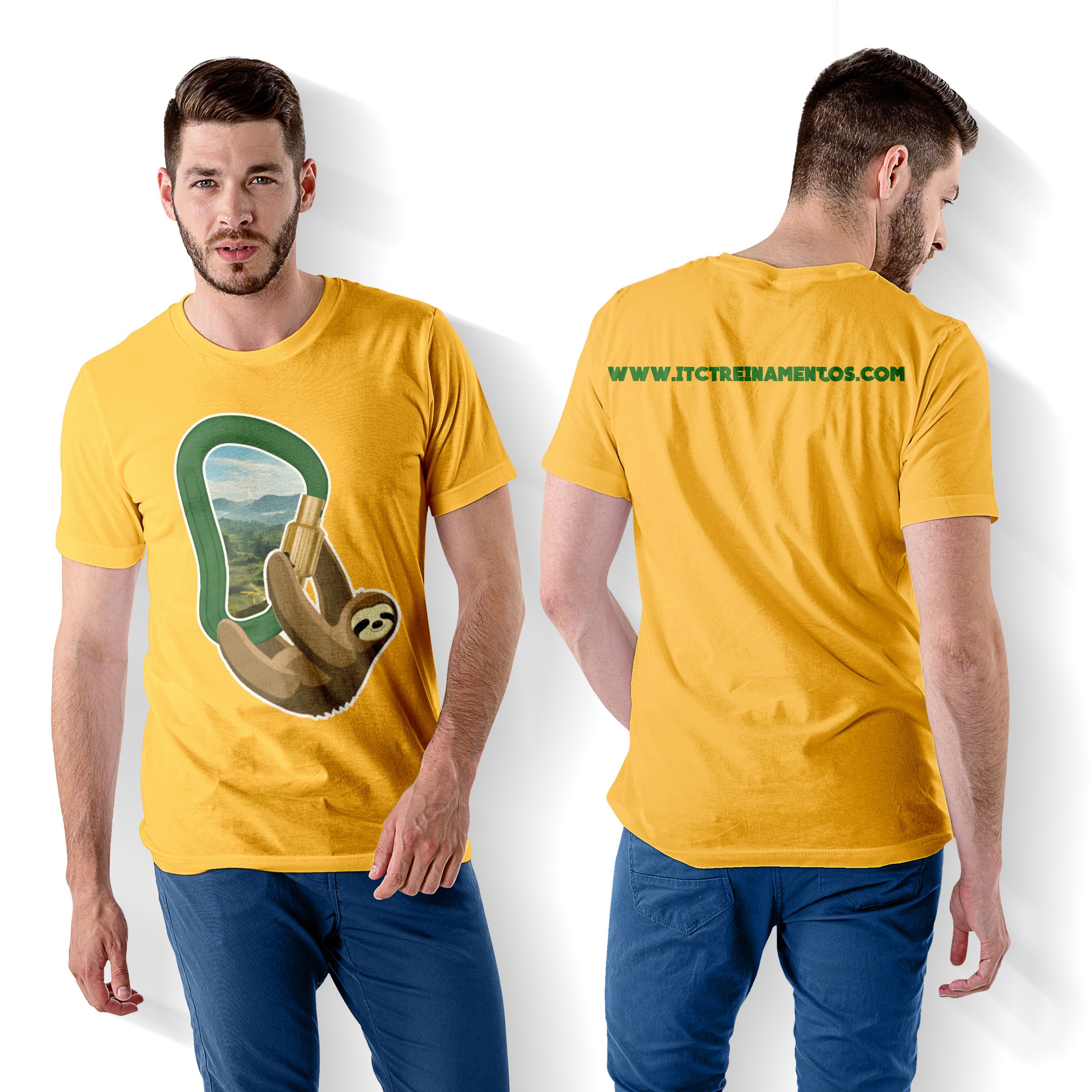 Camiseta Sem Preguiça para Escalar