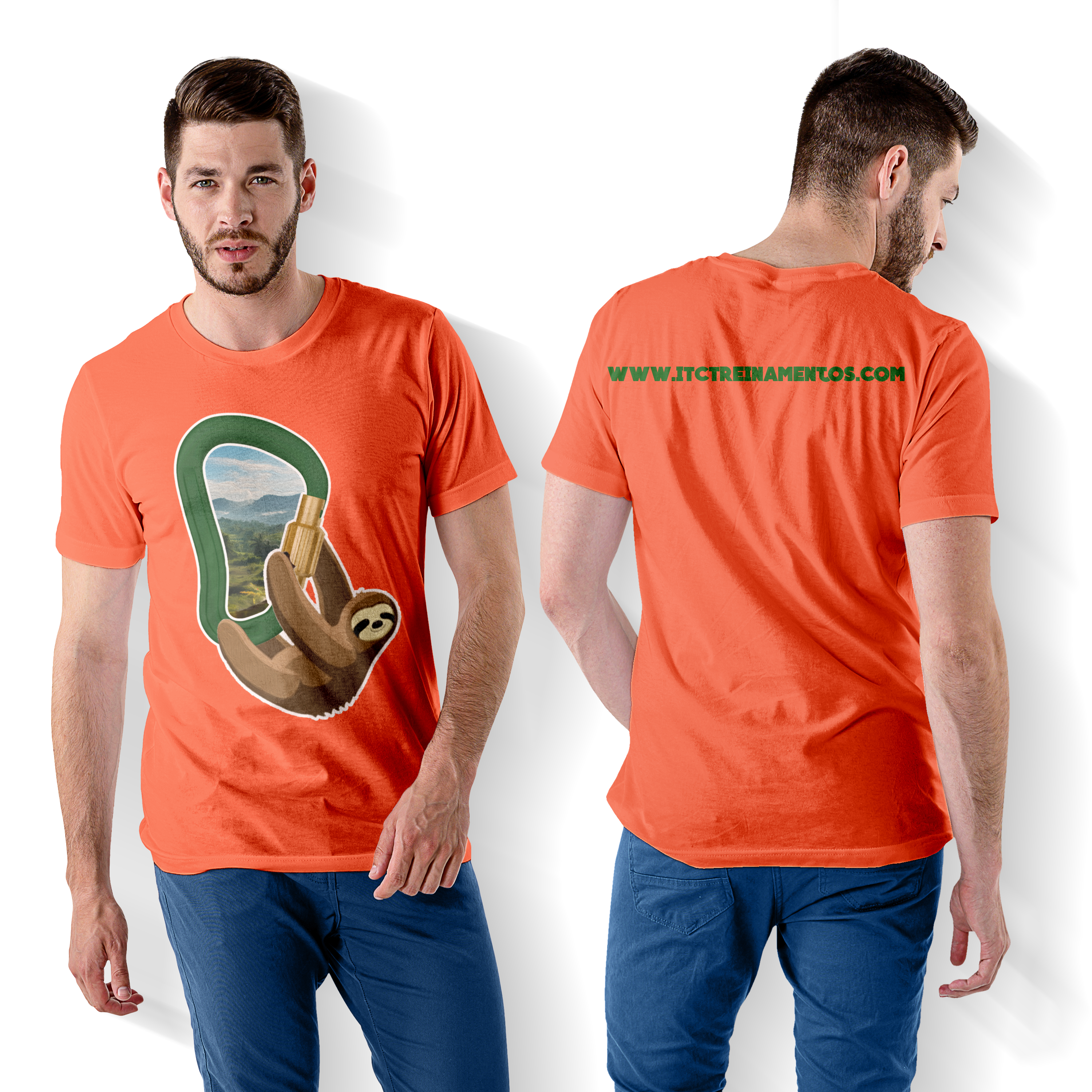 Camiseta Sem Preguiça para Escalar
