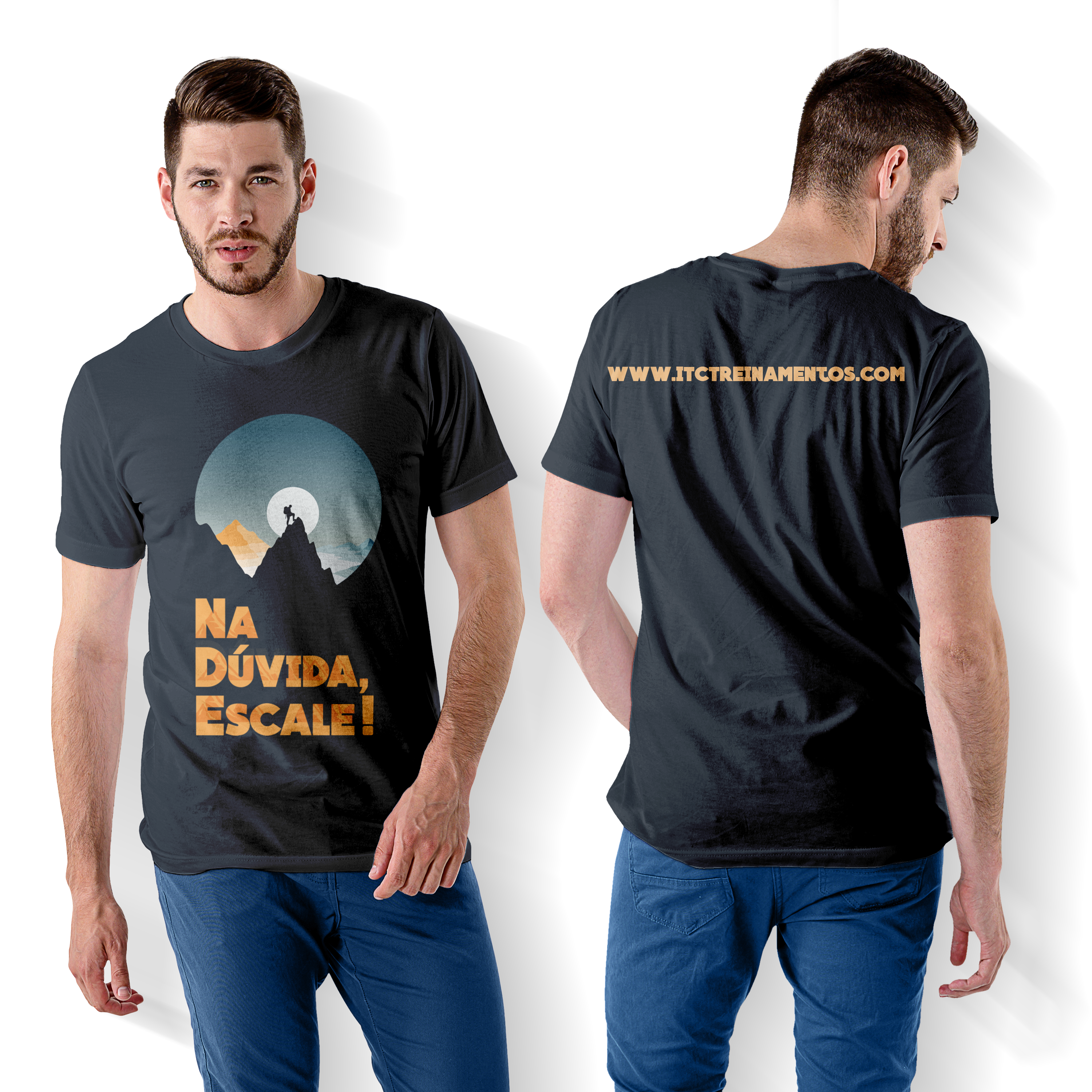 Camiseta Na Dúvida, Escale!