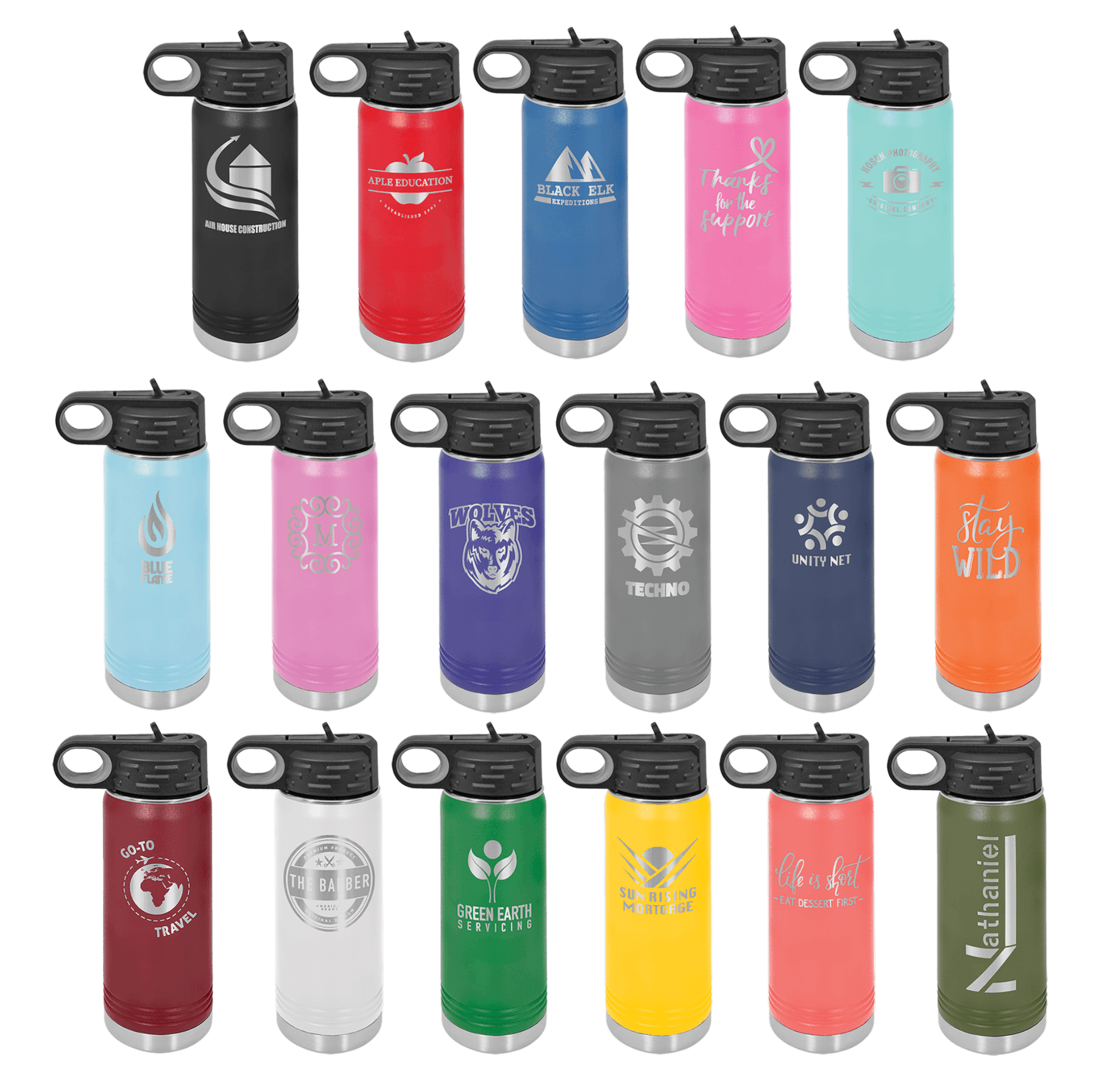 20oz Polar Camel Water Bottle