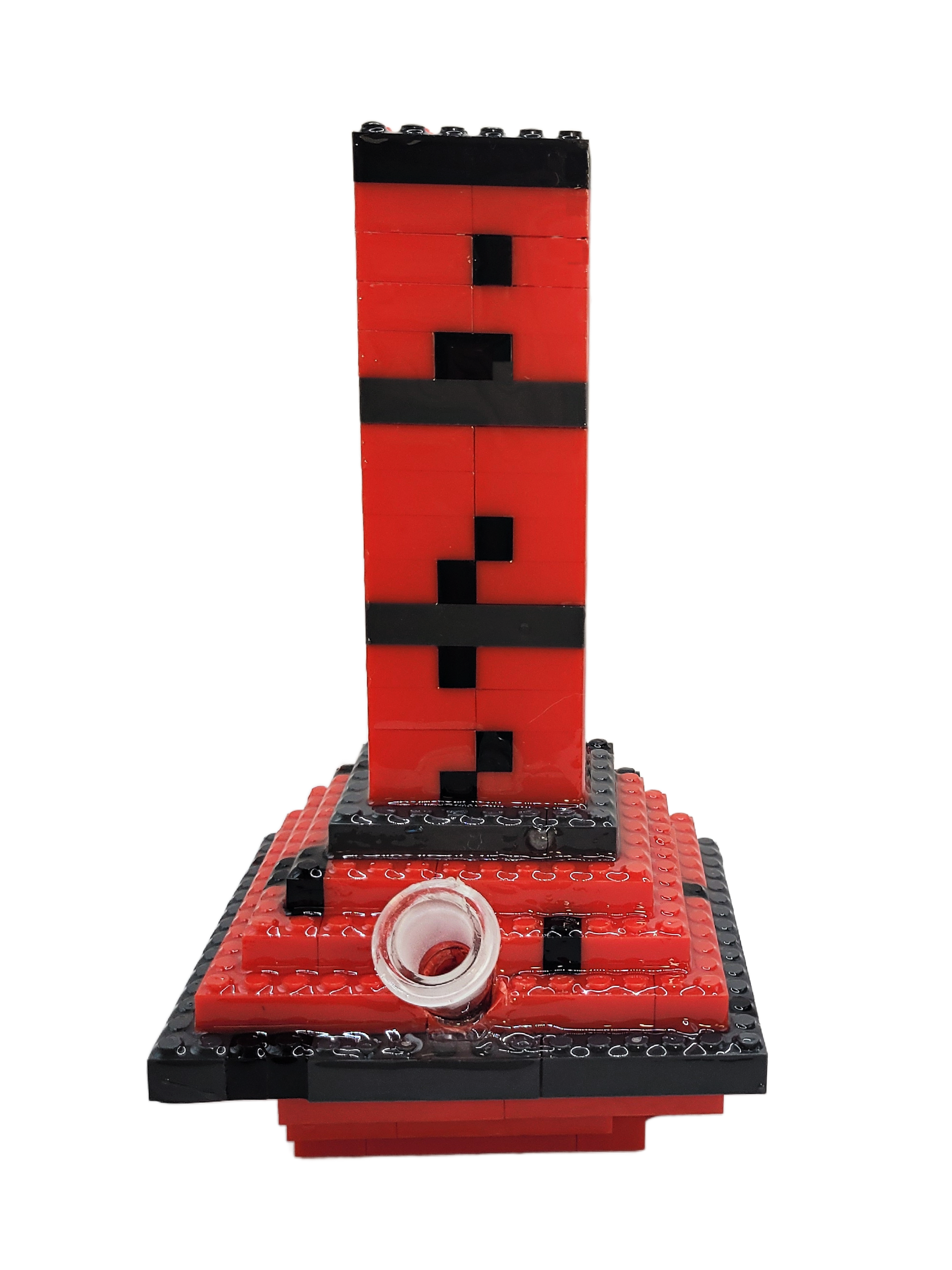 Red and Black Tower