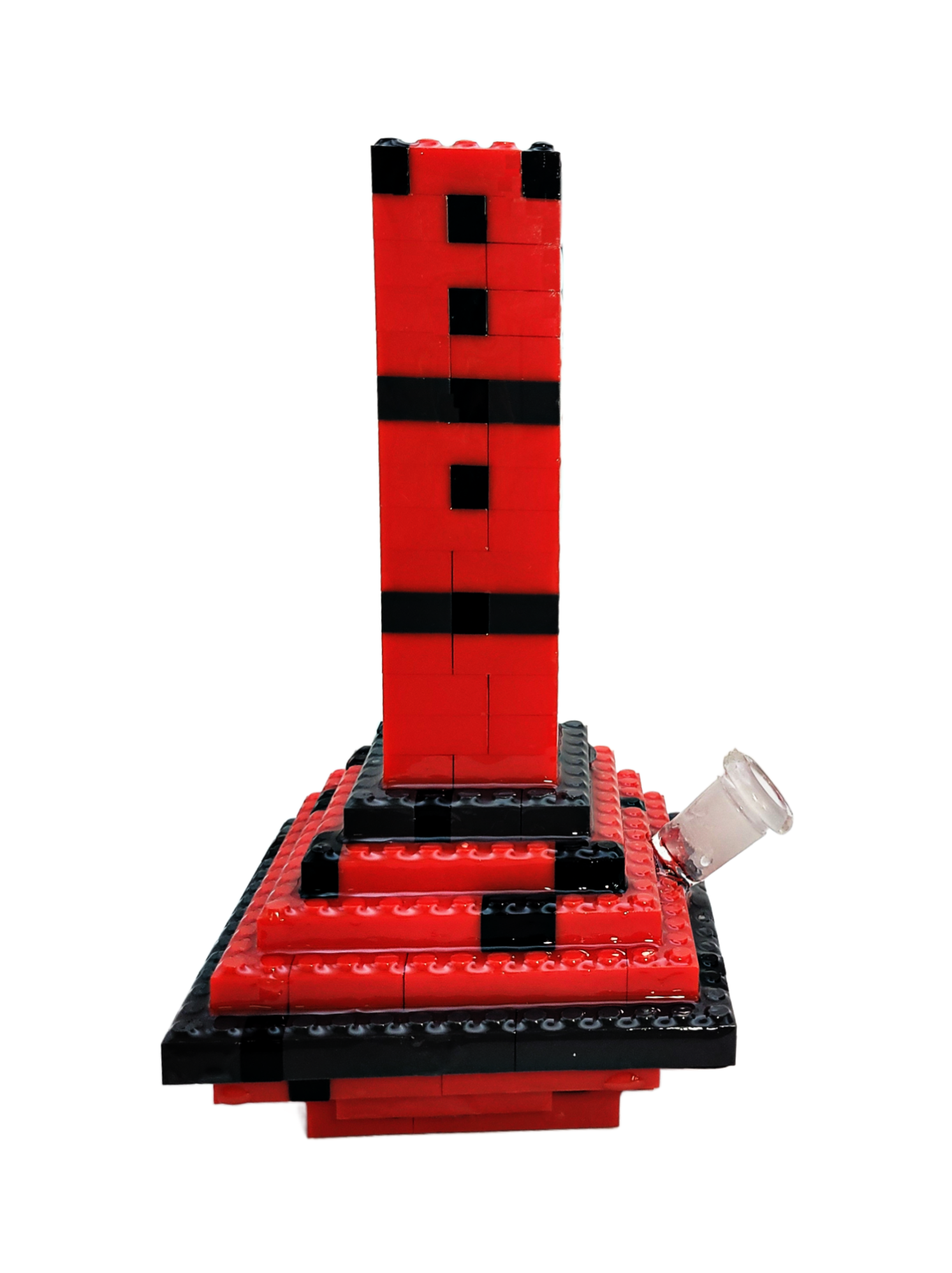 Red and Black Tower