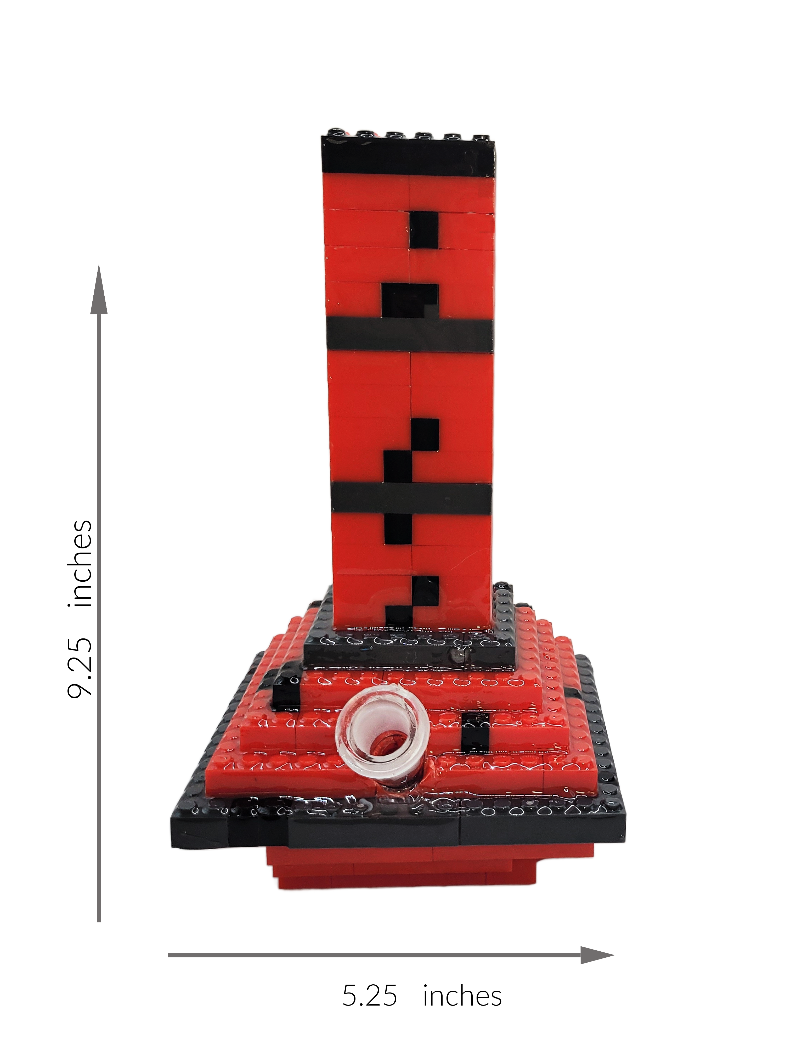 Red and Black Tower