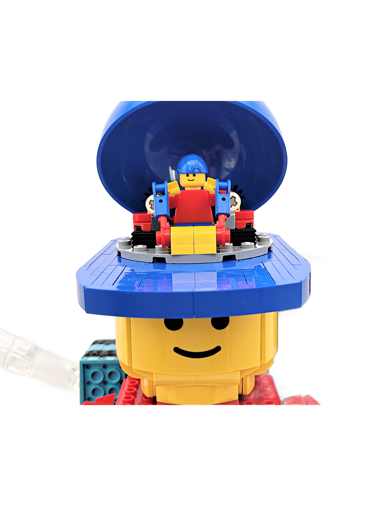 Lego Man w/Back Pack Pipe