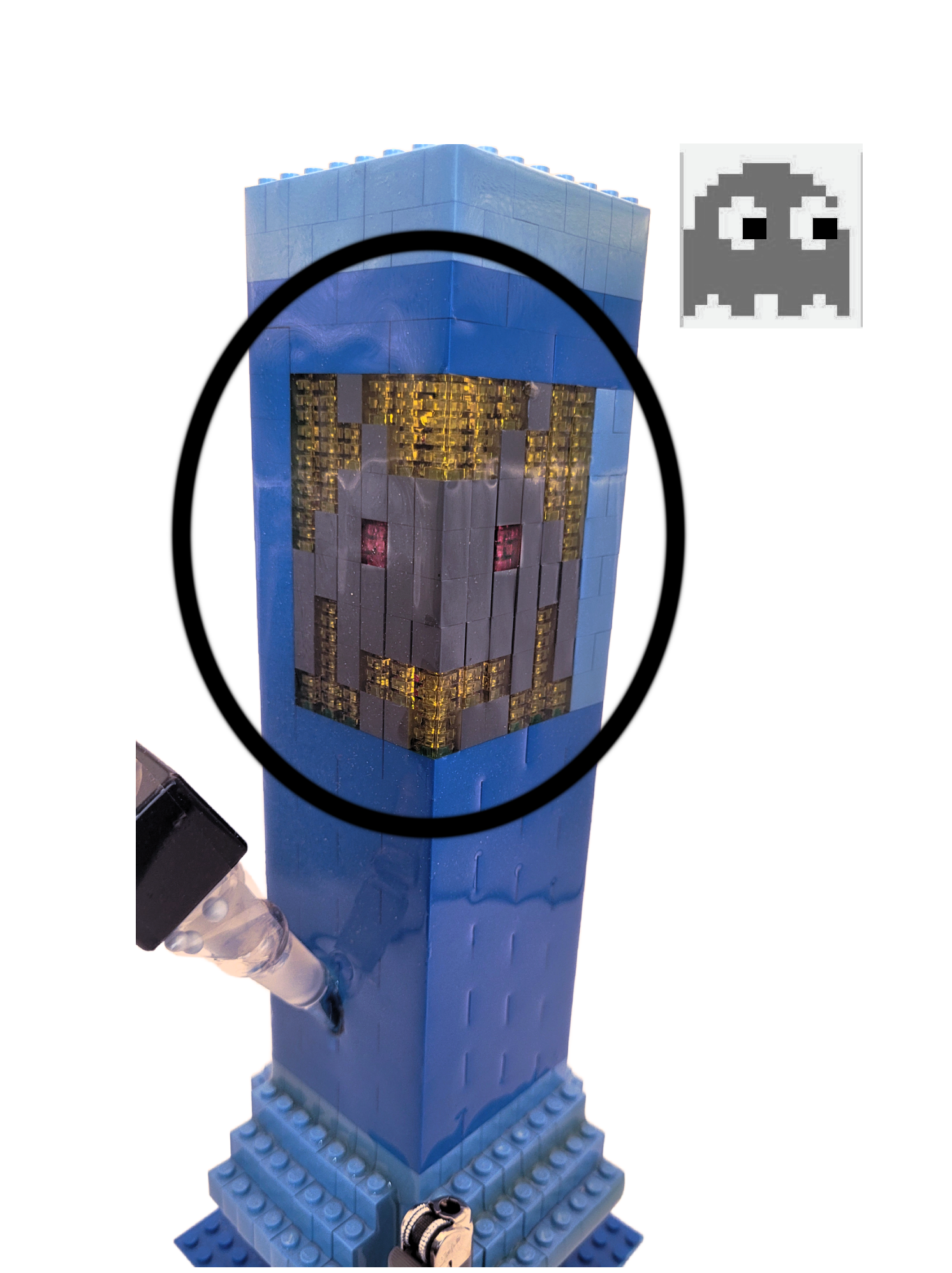 Double Pac-Man Ghost face