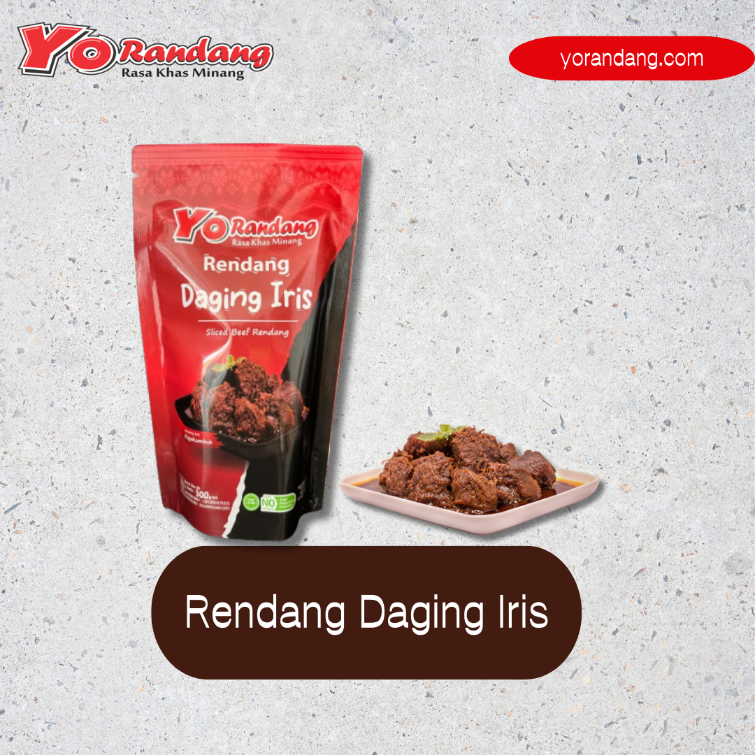 Rendang Daging Iris