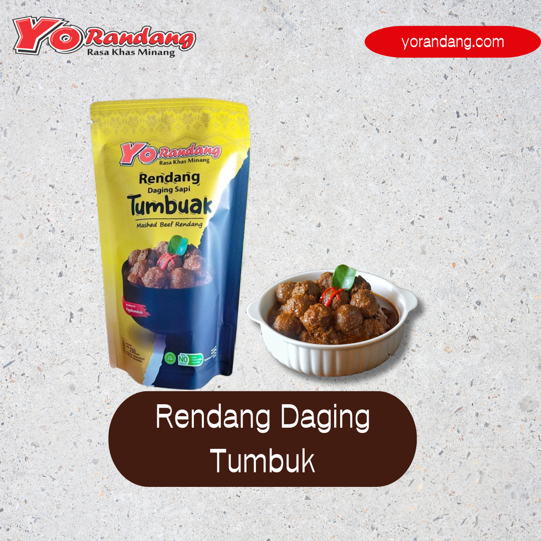 Rendang Daging Tumbuk