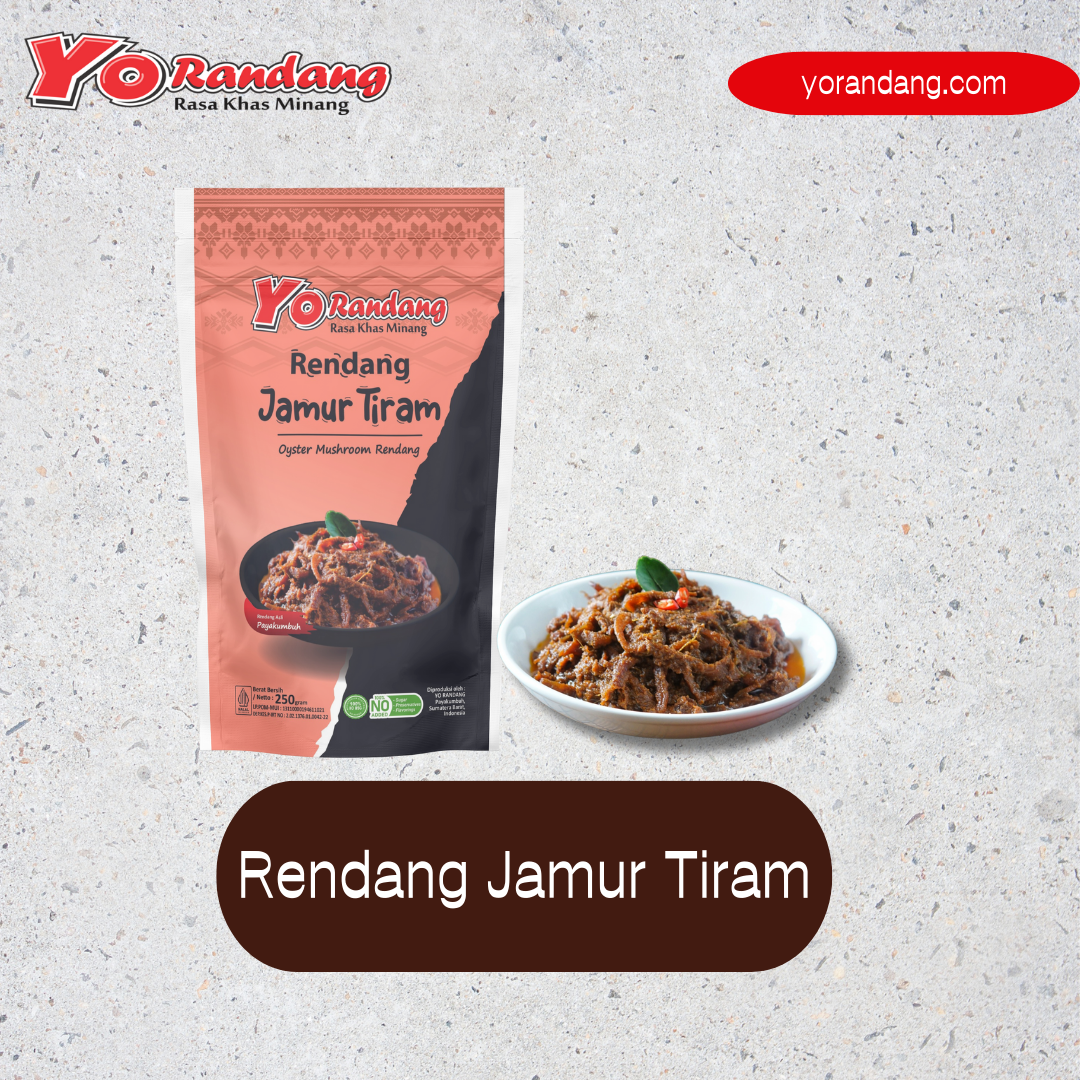 Rendang Jamur Tiram