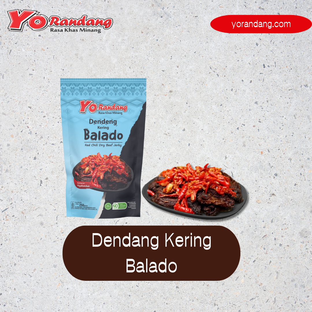 Dendeng Kering Balado