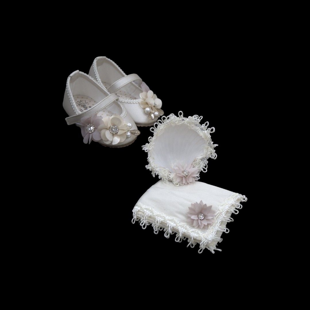 Vestido de bautizo para niña