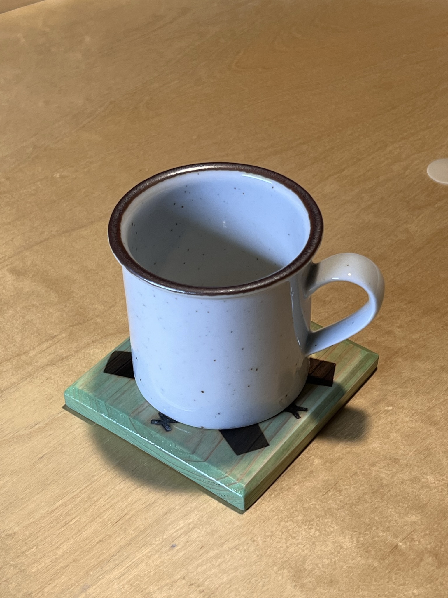 1/1 Wooden MultiVersX Coaster 4 pack