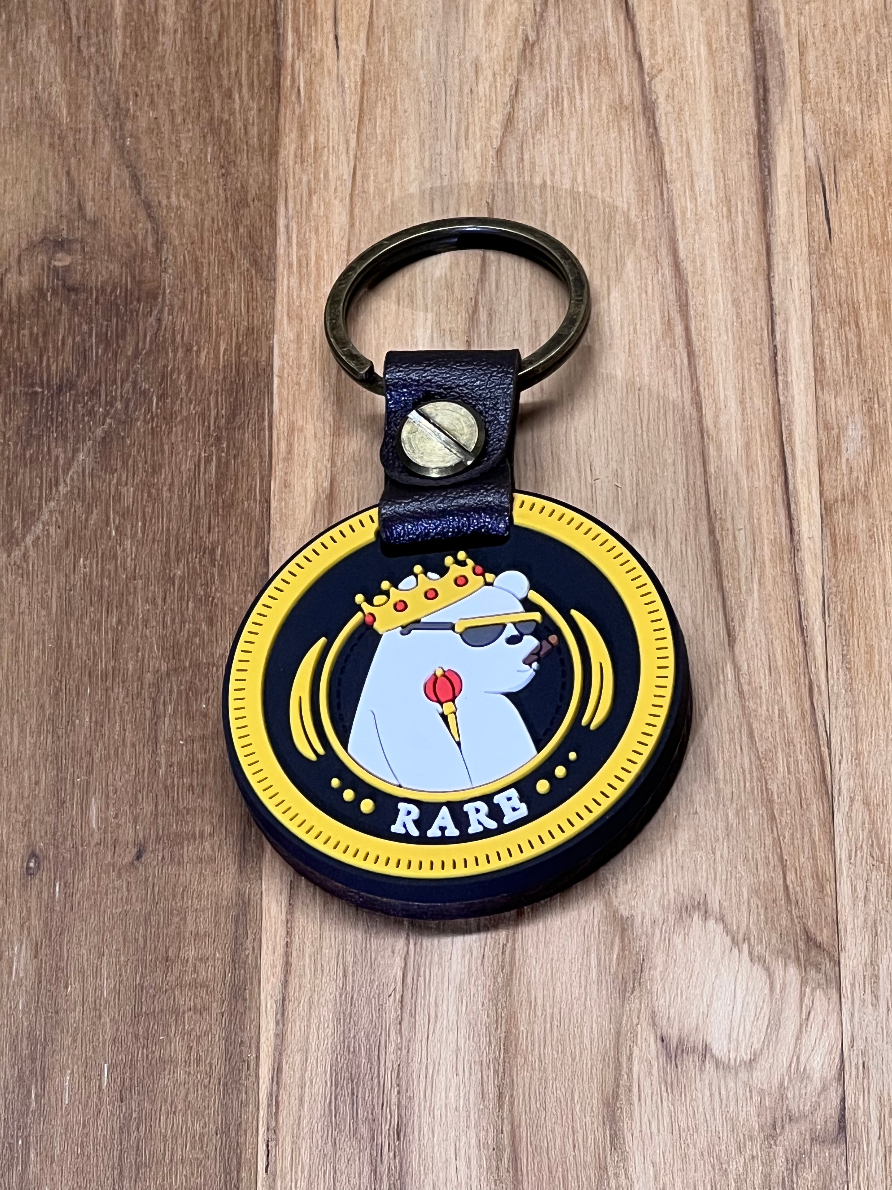 $RARE Dual Tag Keychain