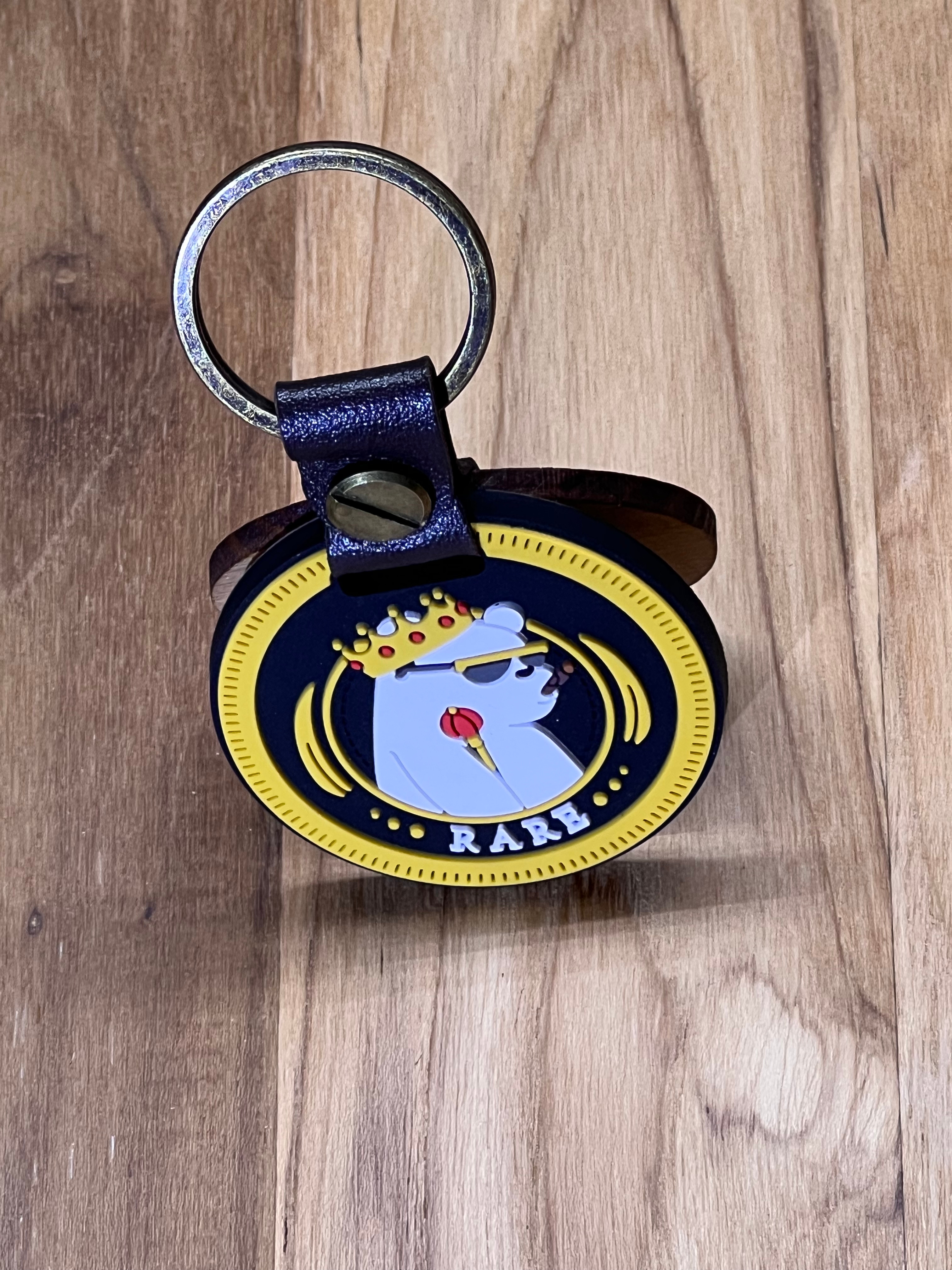$RARE Dual Tag Keychain