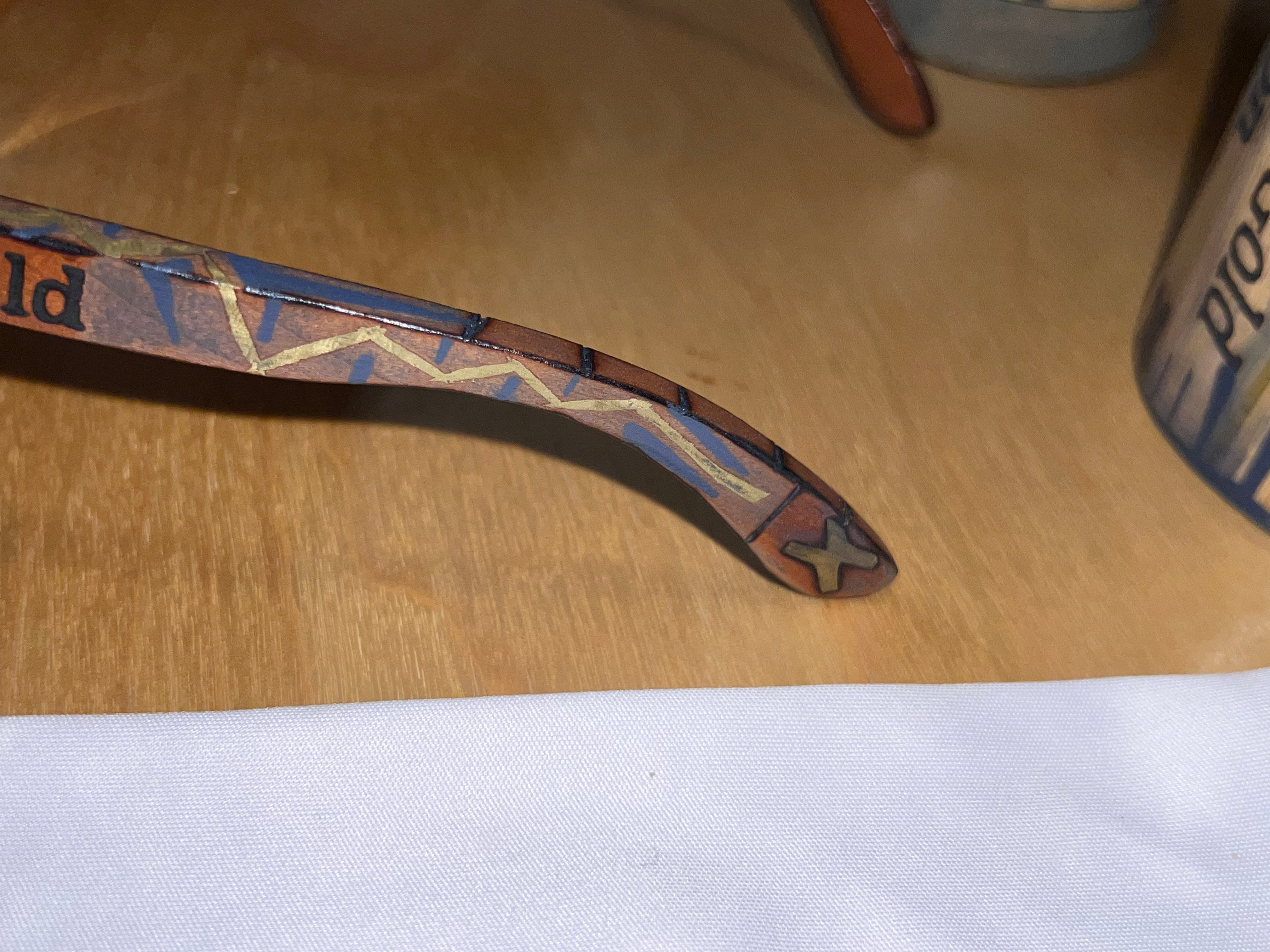 Metal Inlay Sunglasses