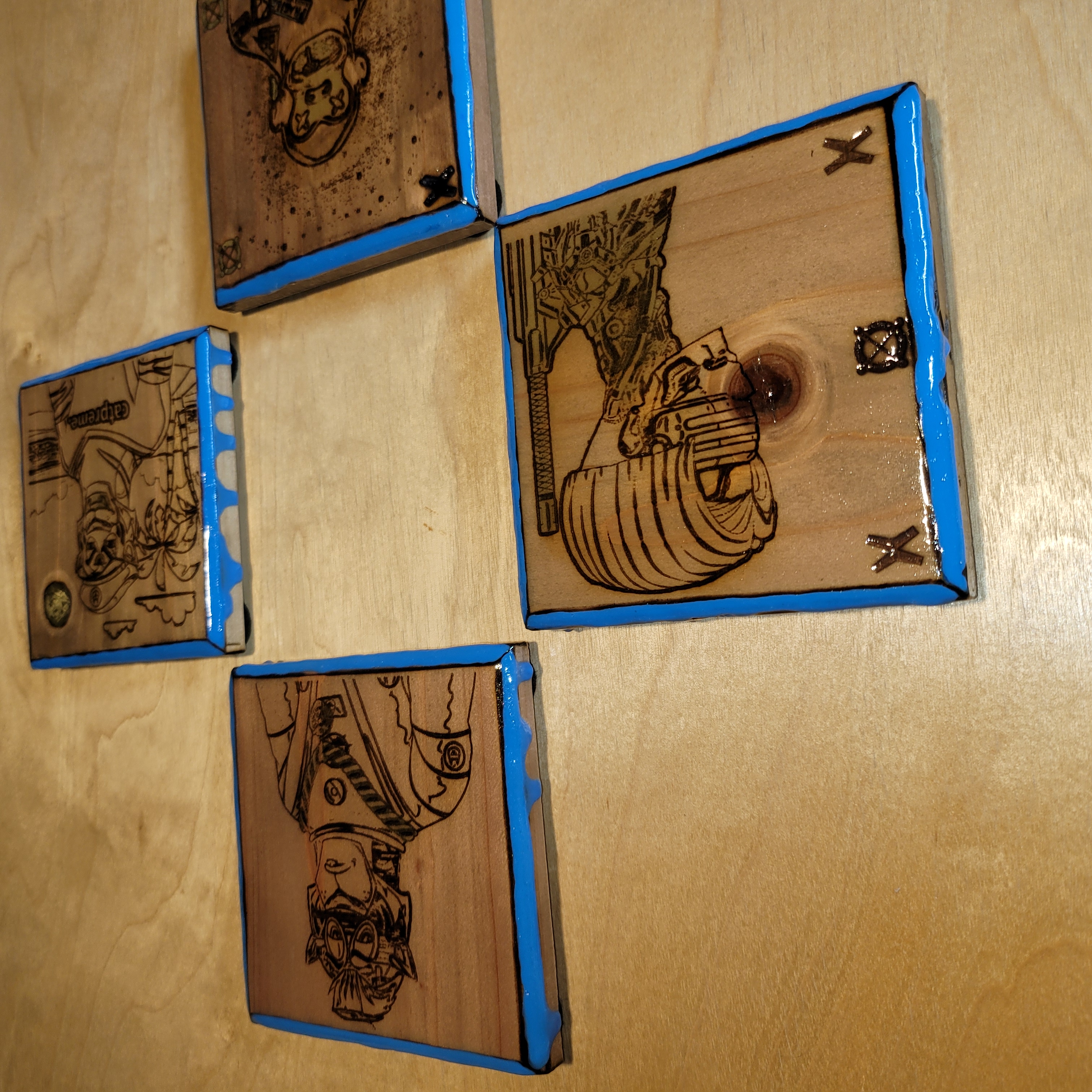 Glow in the Dark Coasters