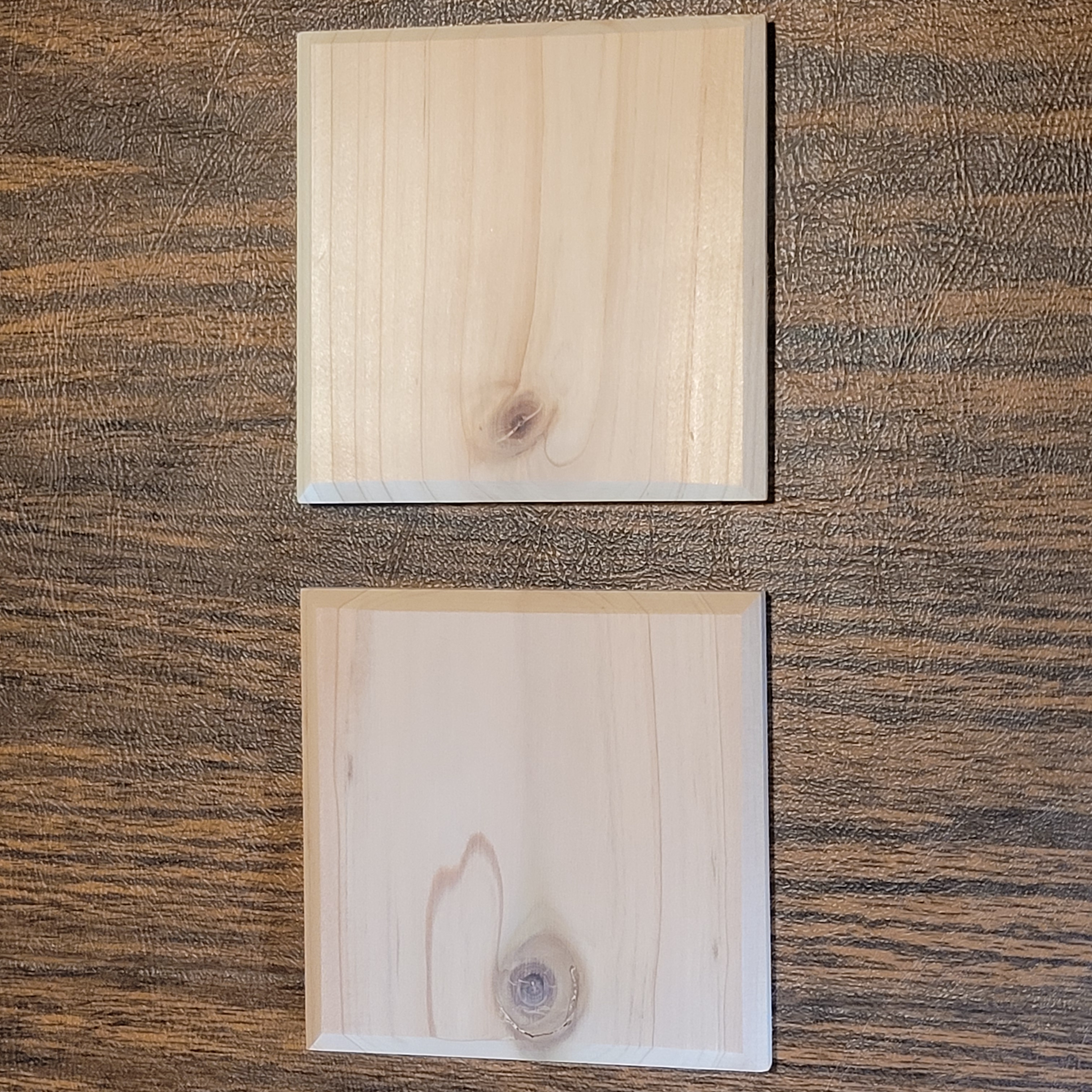 Pine Wood Coasters