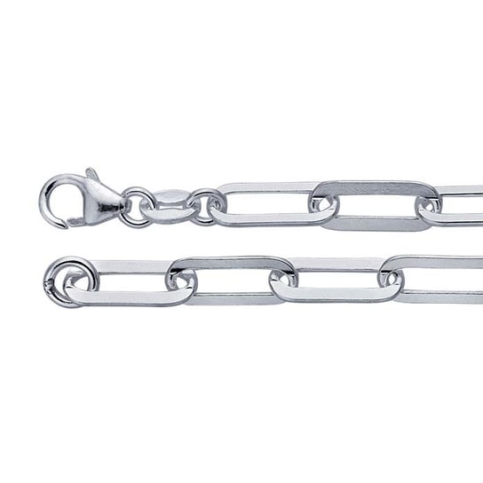 Sterling Silver 4.6mm Flat Oval Cable Chain