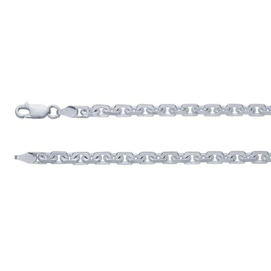 Sterling Silver 4.1mm Diamond-Cut Oval Cable Chain