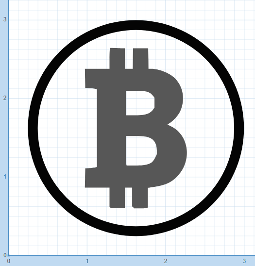  Bitcoin Wood Pendant
