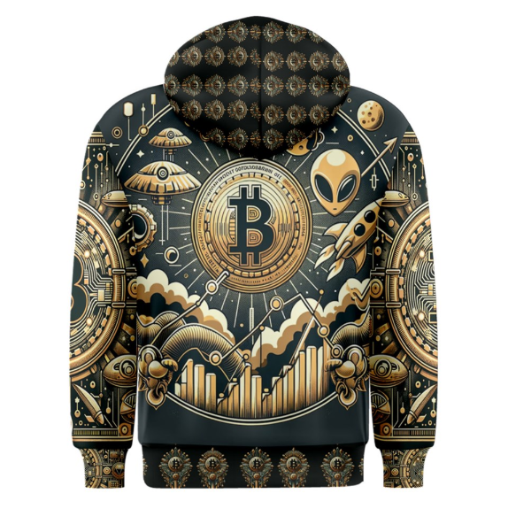 Bitcoin Alien Invasion Hoodie
