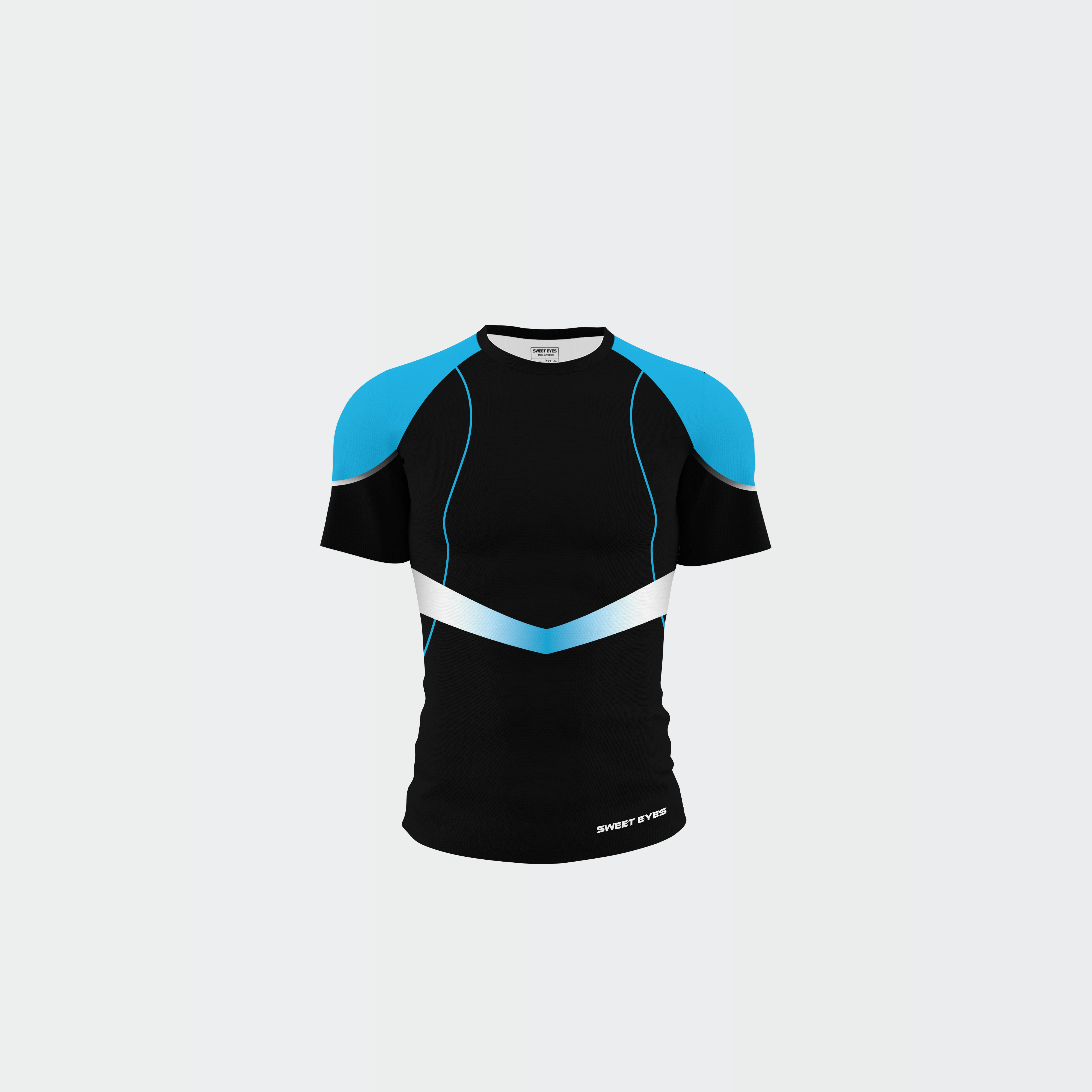 Sweet Eyes Rashguard - Métal à Manches Courtes - 24SM_NR - 24SM_NB - 24SM_NG - 24SM_NP