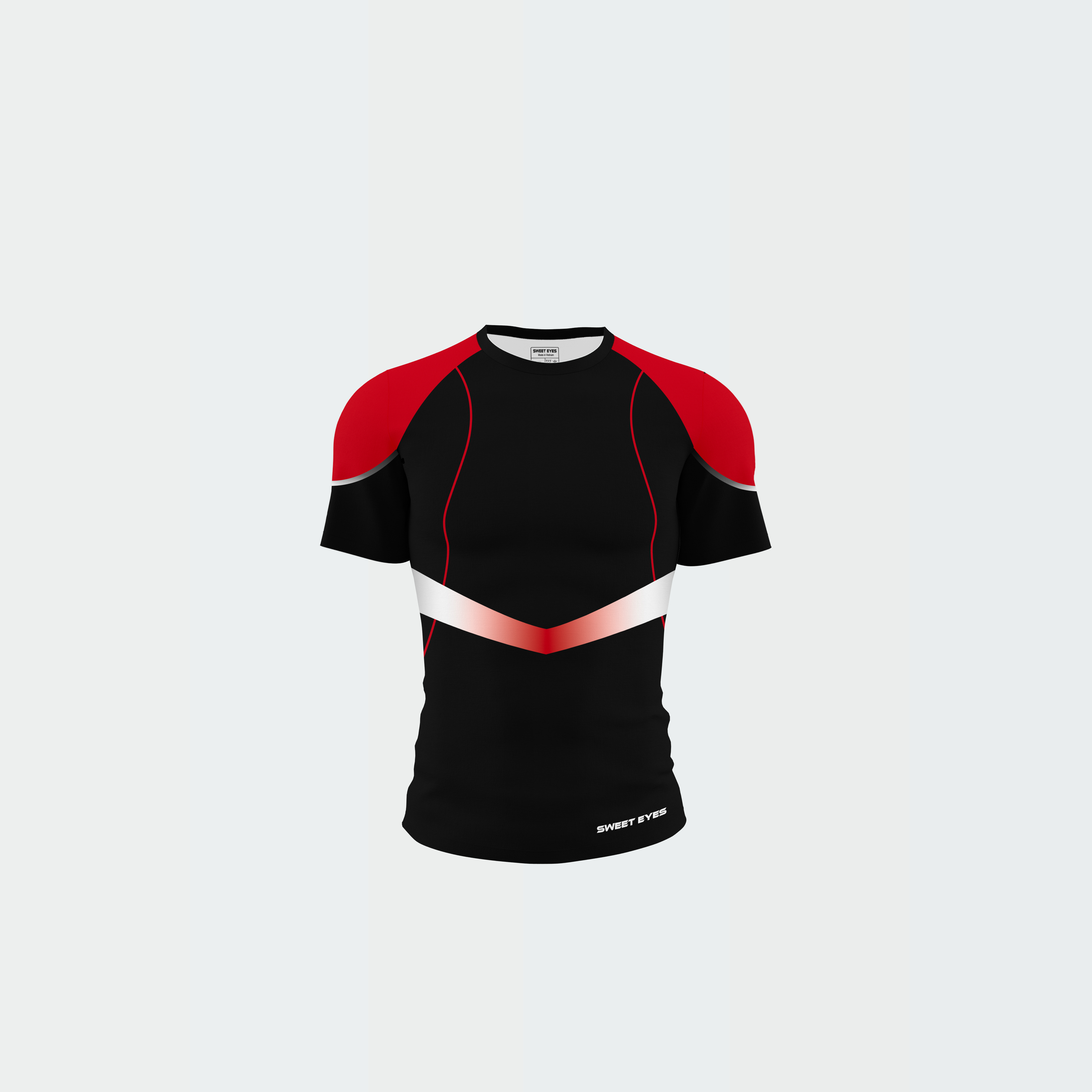 Sweet Eyes Rashguard - Métal à Manches Courtes - 24SM_NR - 24SM_NB - 24SM_NG - 24SM_NP