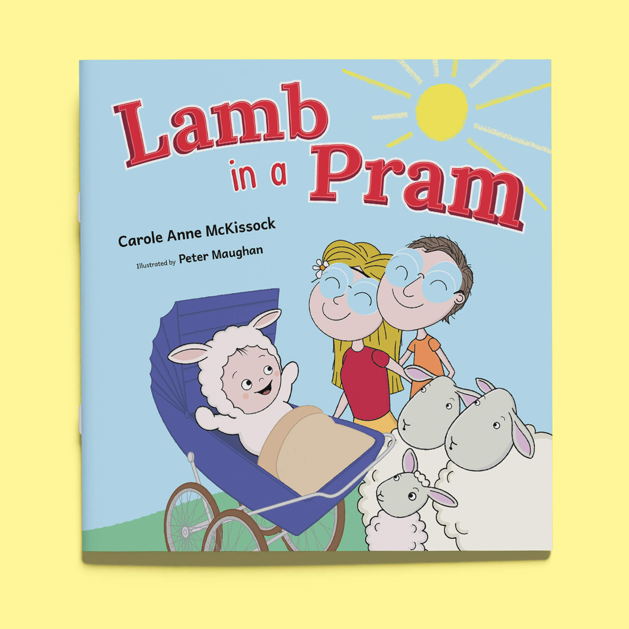 Lamb in a Pram