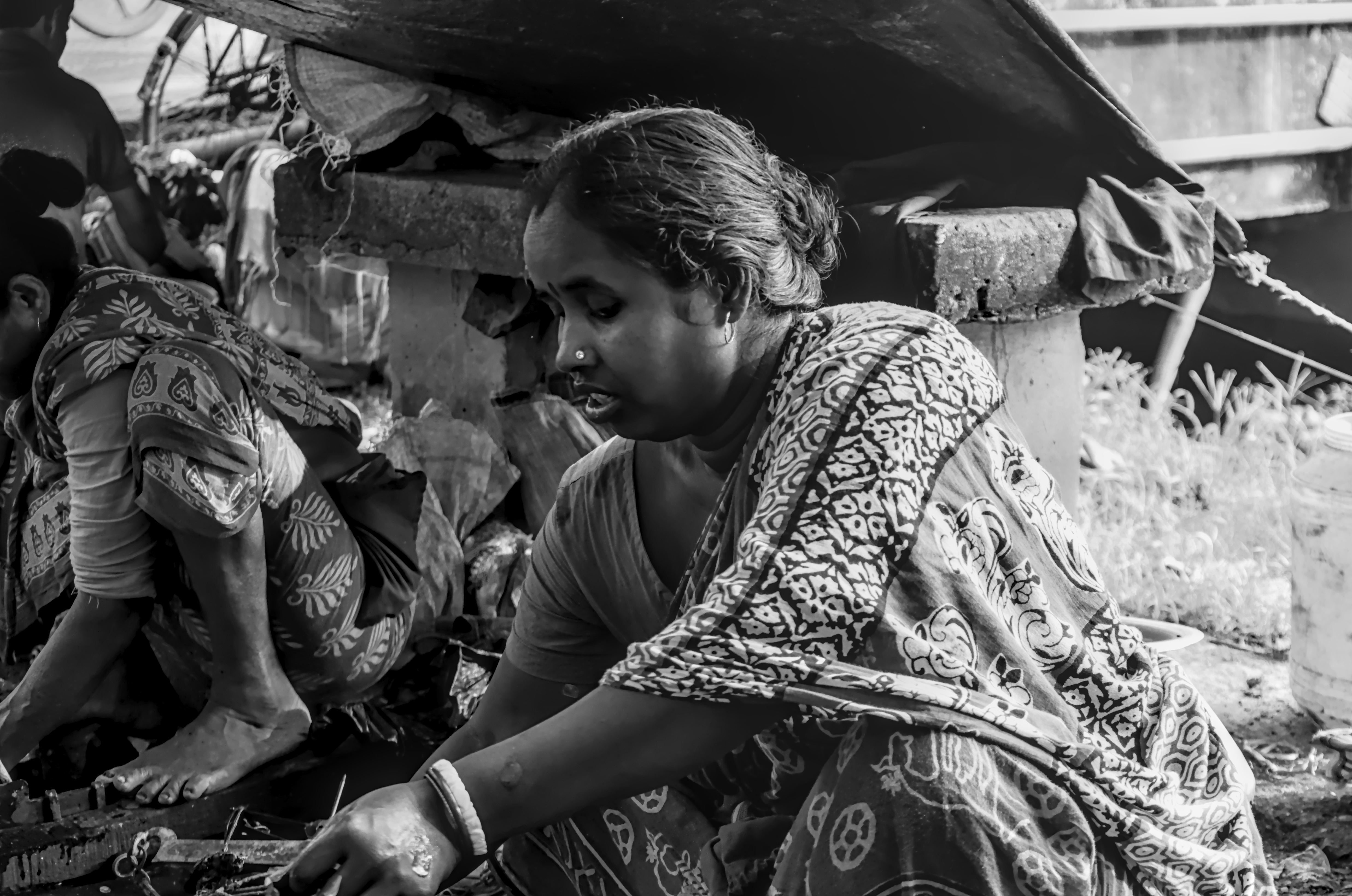 Candid Authentic Street Portrait Two