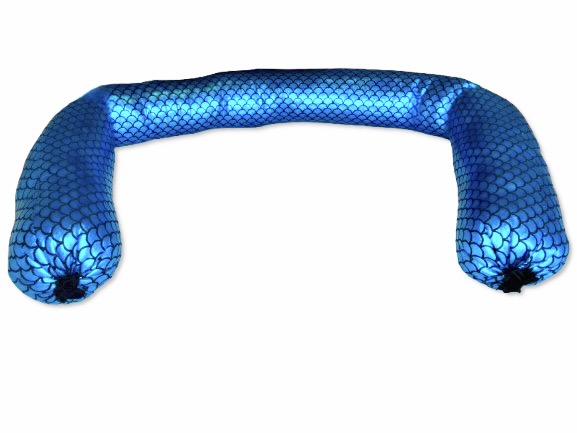 Bouclé Bolster "Ocean Mermaid"