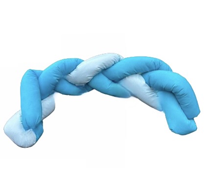 Three-braids "Aqua Blue"