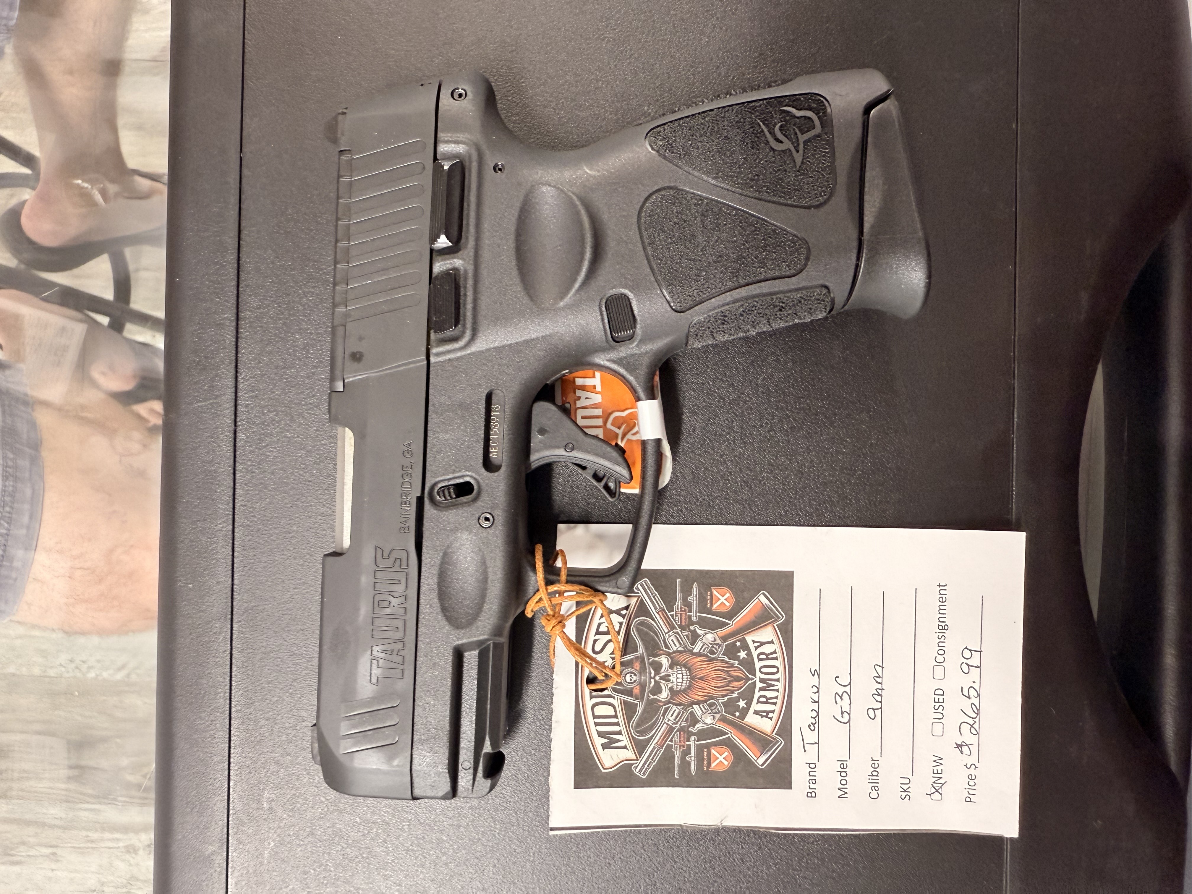 Taurus G3c 9mm Handgun