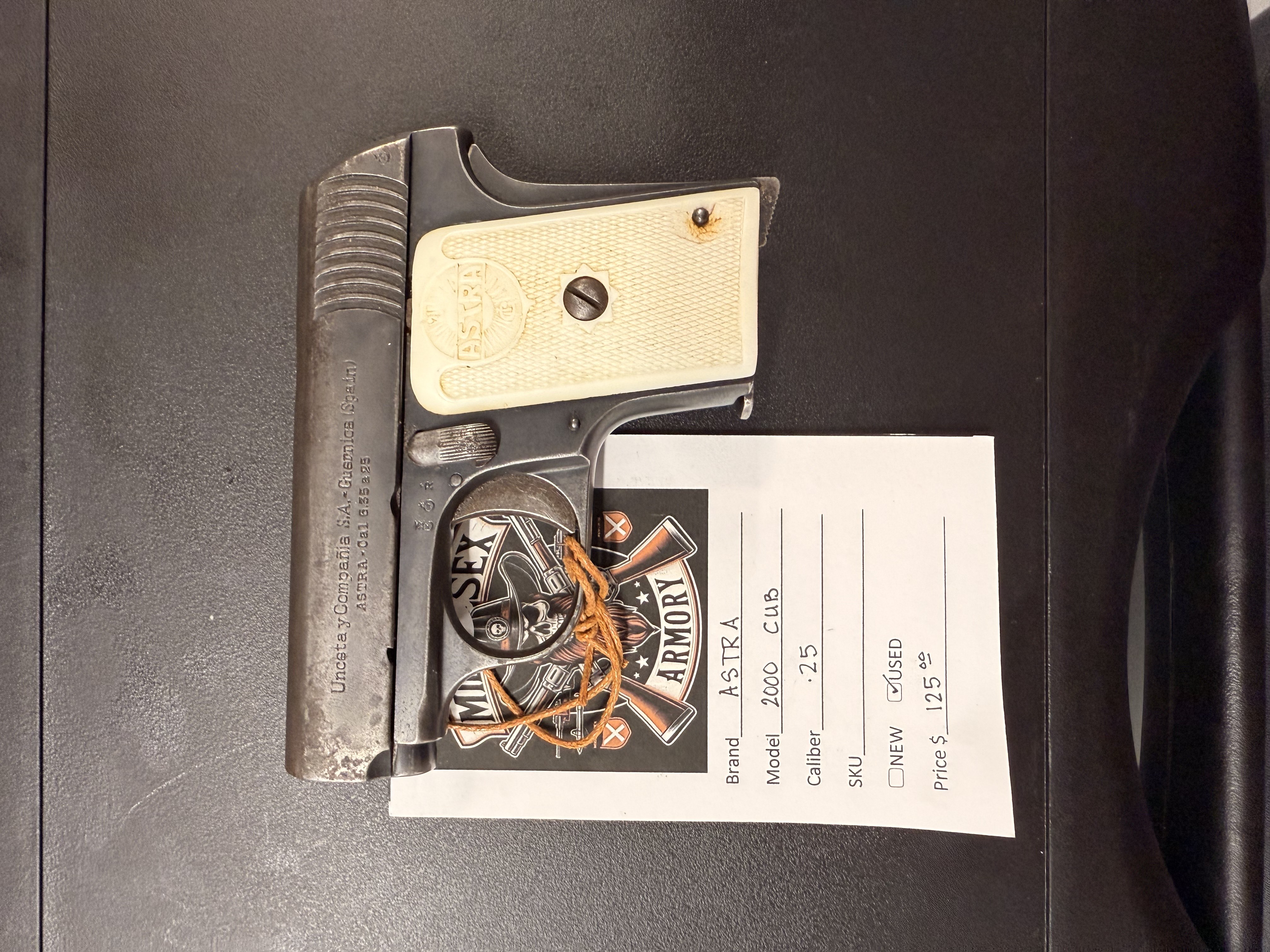 Astra 2000 Club .25 pistol