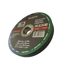 Disco de corte Wurth Pack 10 unidades