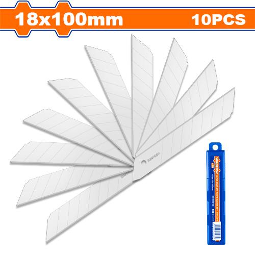 PACK 3 SET DE REPUESTO CUCHILLA DE 10 HOJAS 18X100 MM WADFOW WMK1K18